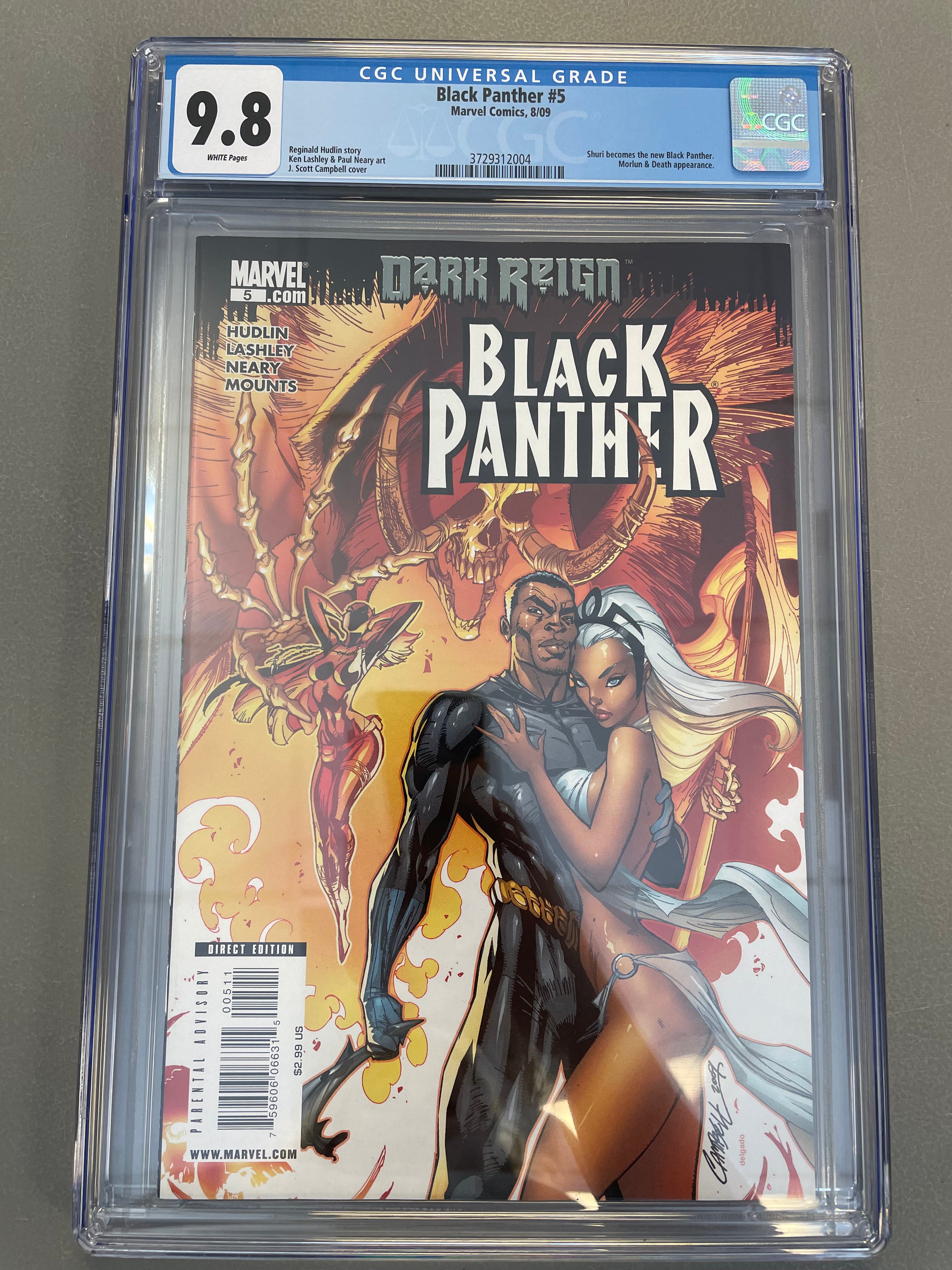 Black Panther #5 (2009) CGC 9.8