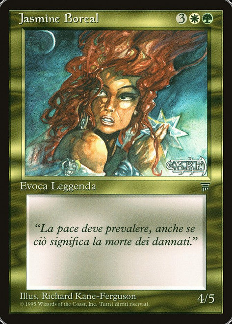 Jasmine Boreal - White/Green