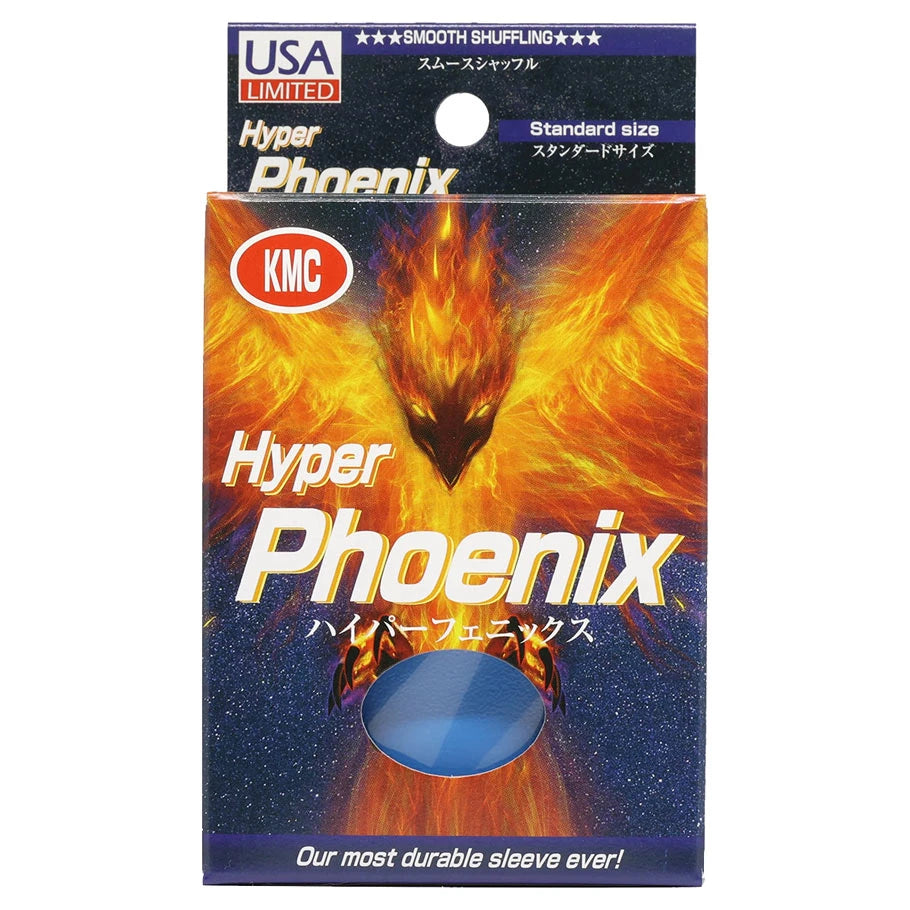 Deck Protector: Premium Hyper Phoenix: Blue (100)