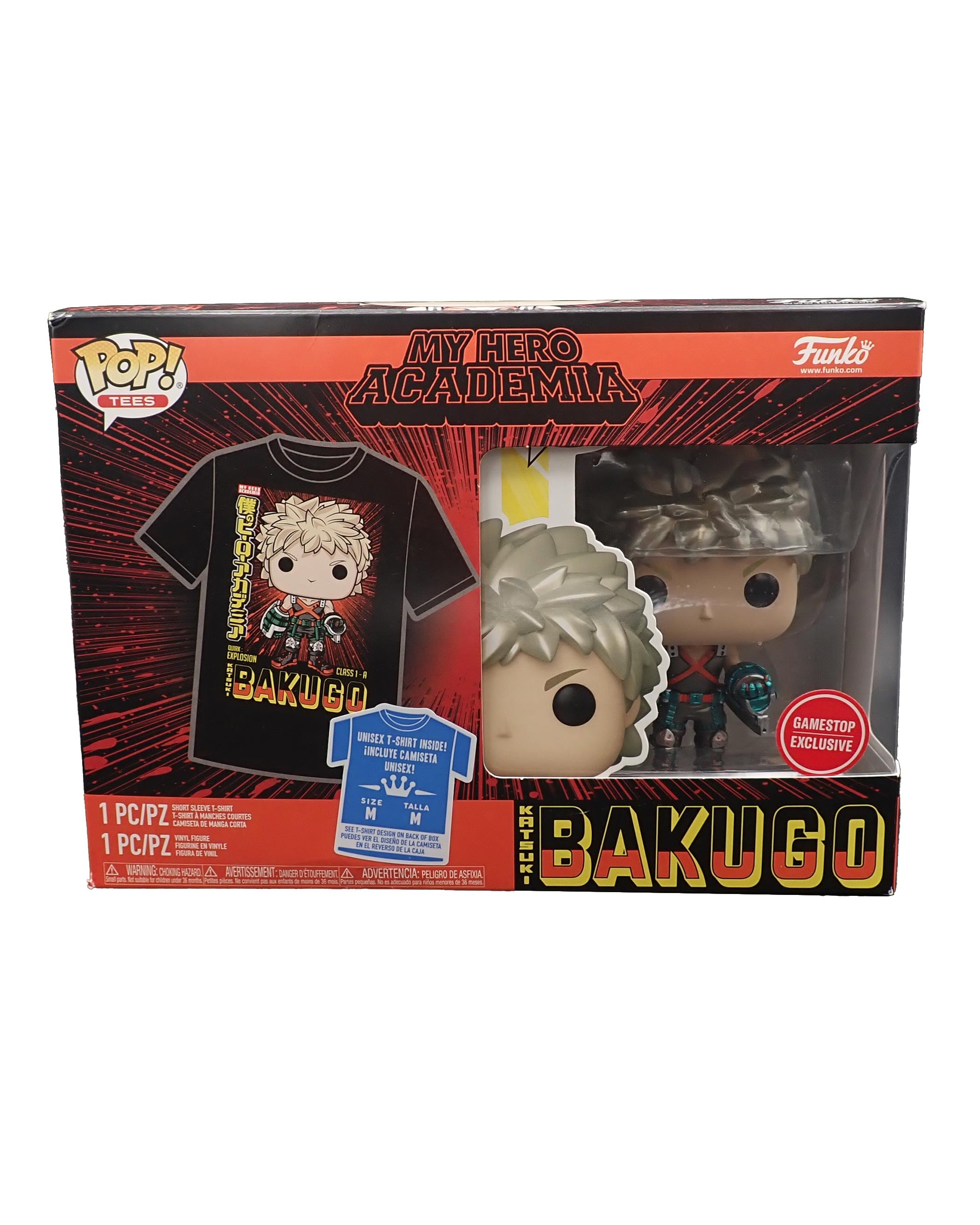 Katsuki Bakugo - POP! Tees (Meduim)