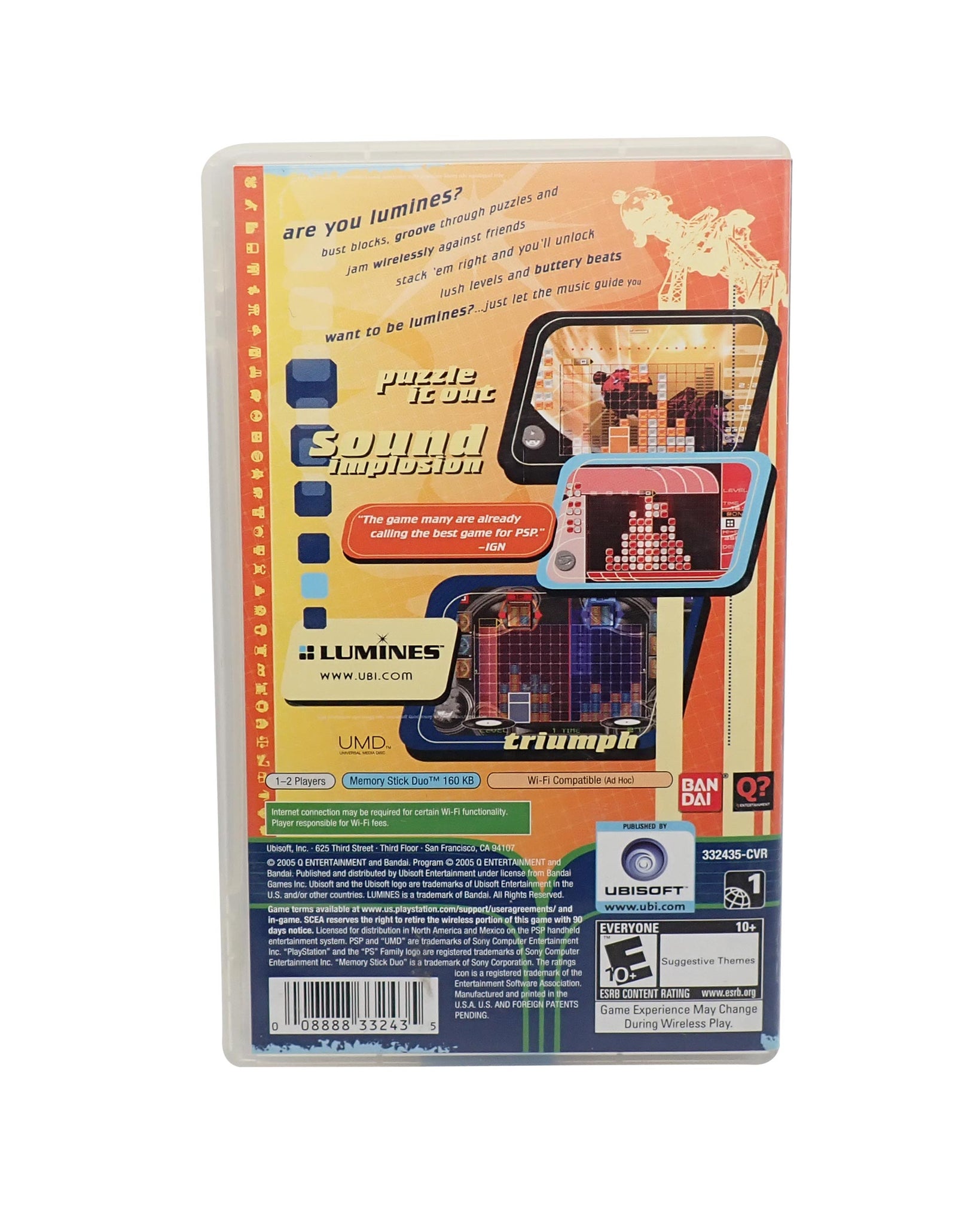 Mint Disc Playstation 2 Ps2 Puzzle Fusion Lumines Plus - Inc Manual Free Postage Mint Disc Playstation 2 Ps2 Puzzle Fusion Lumines Plus - Inc Manual Free Postage