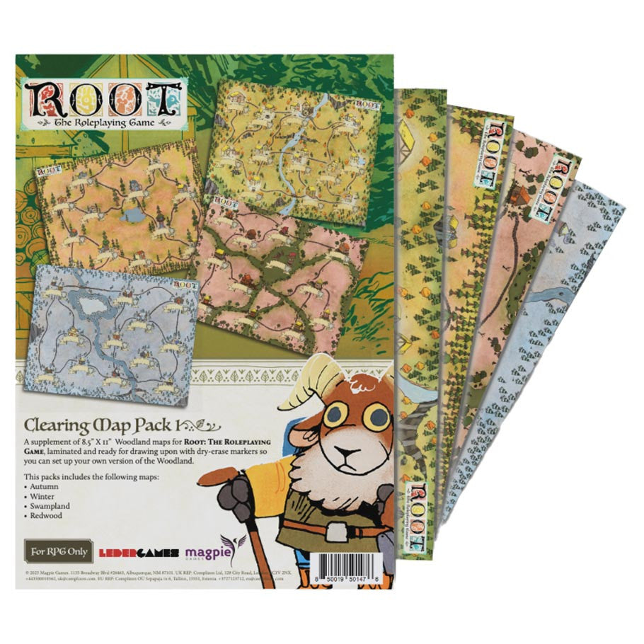 Root: The Roleplaying Game - Ruins & Expeditions: Map Pack 1