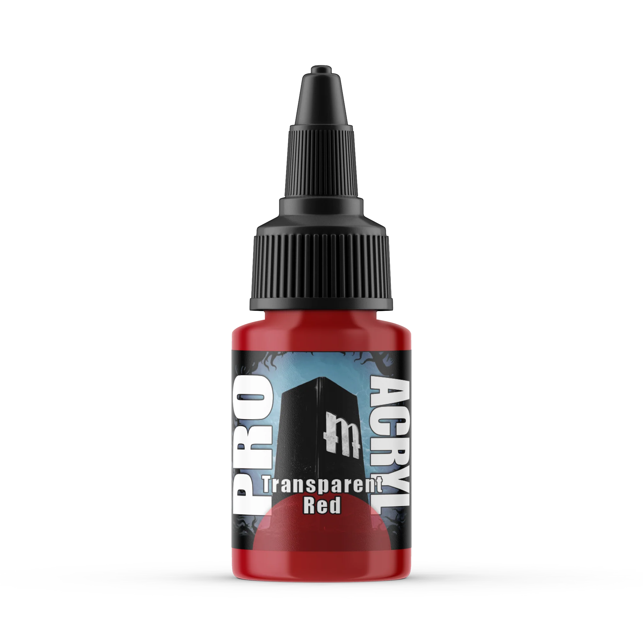Pro Acryl Transparent Red