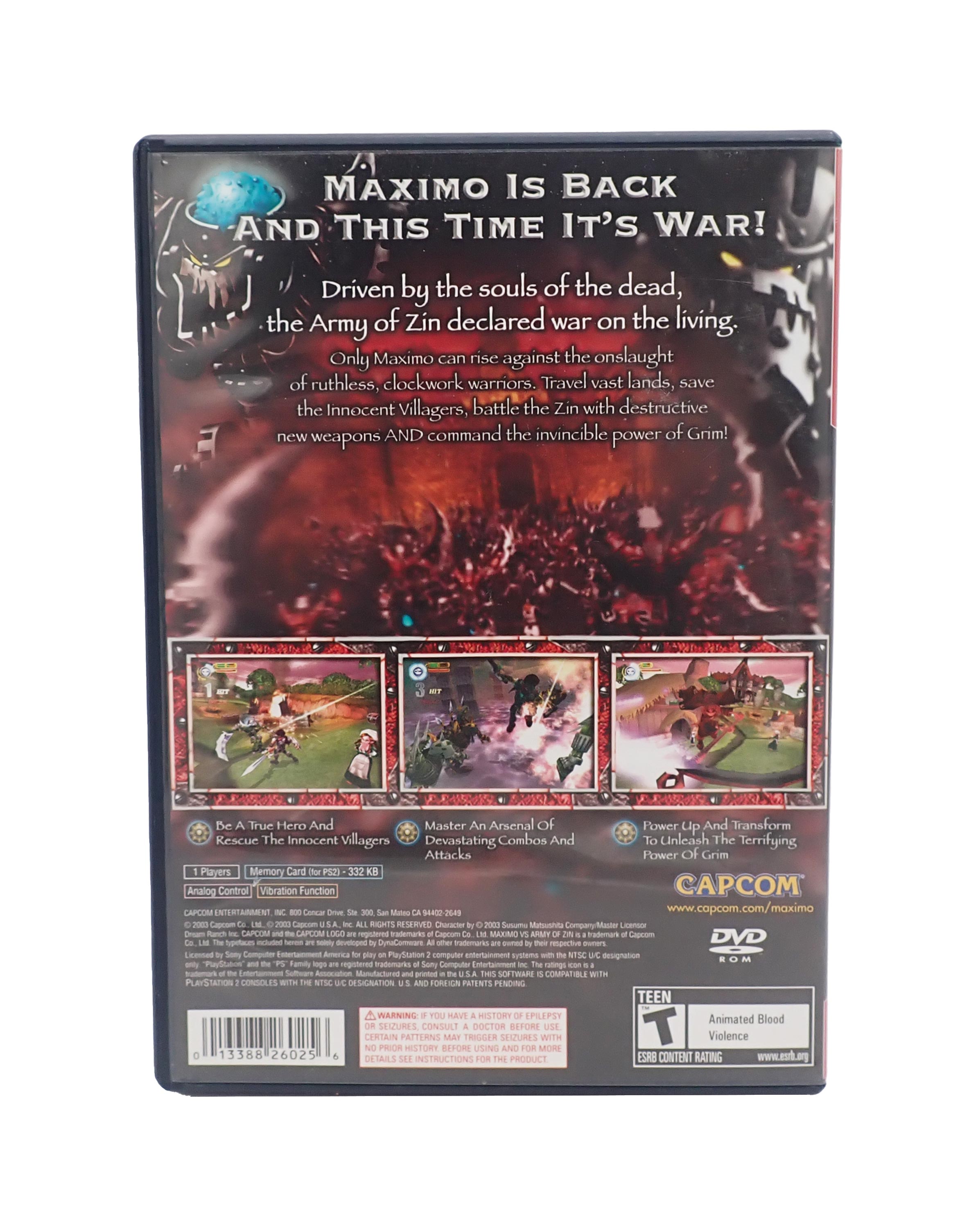 Maximo vs Army of Zin [Greatest Hits] - PS2