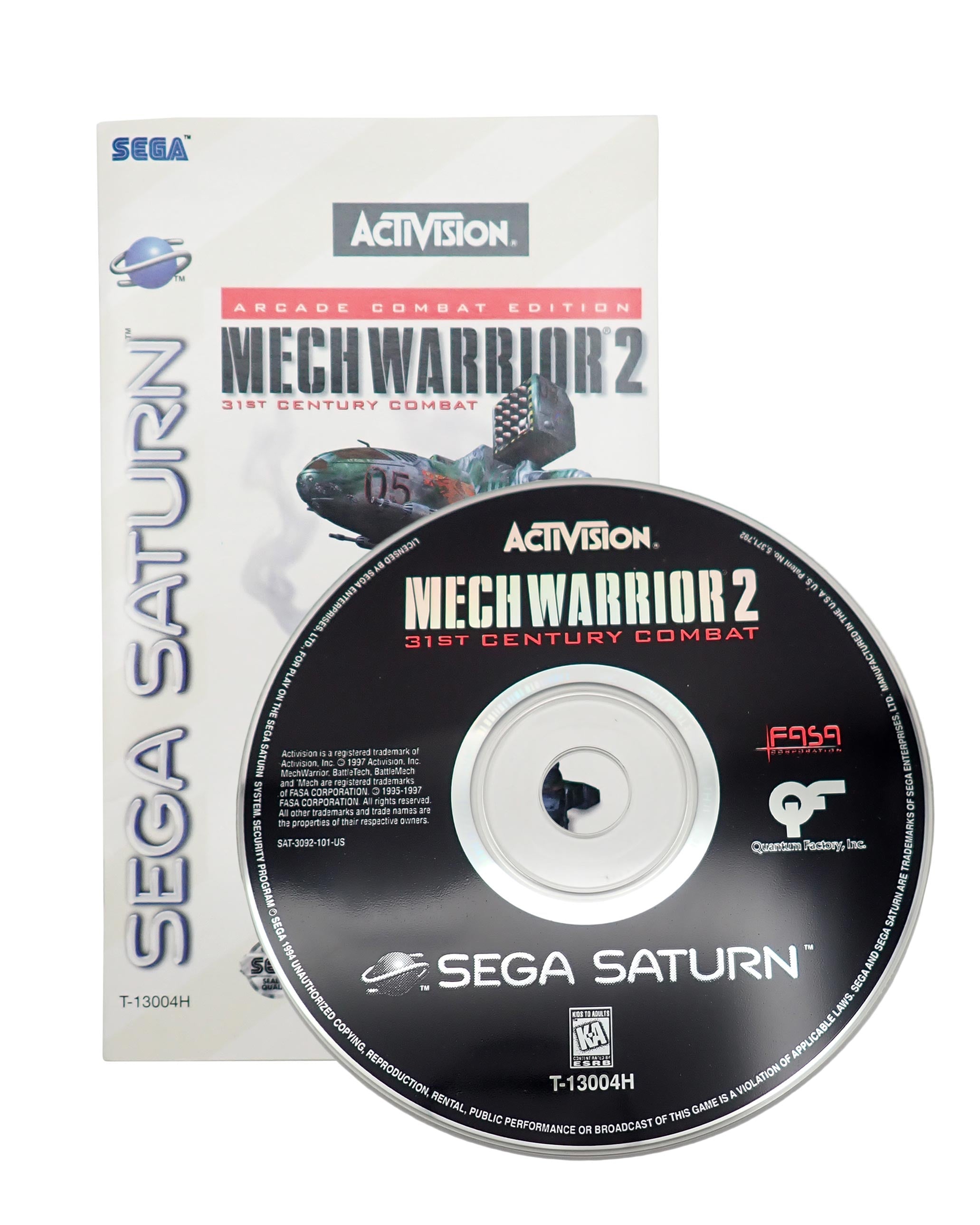 Mech Warrior 2 31st Century Combat [Loose] - Saturn
