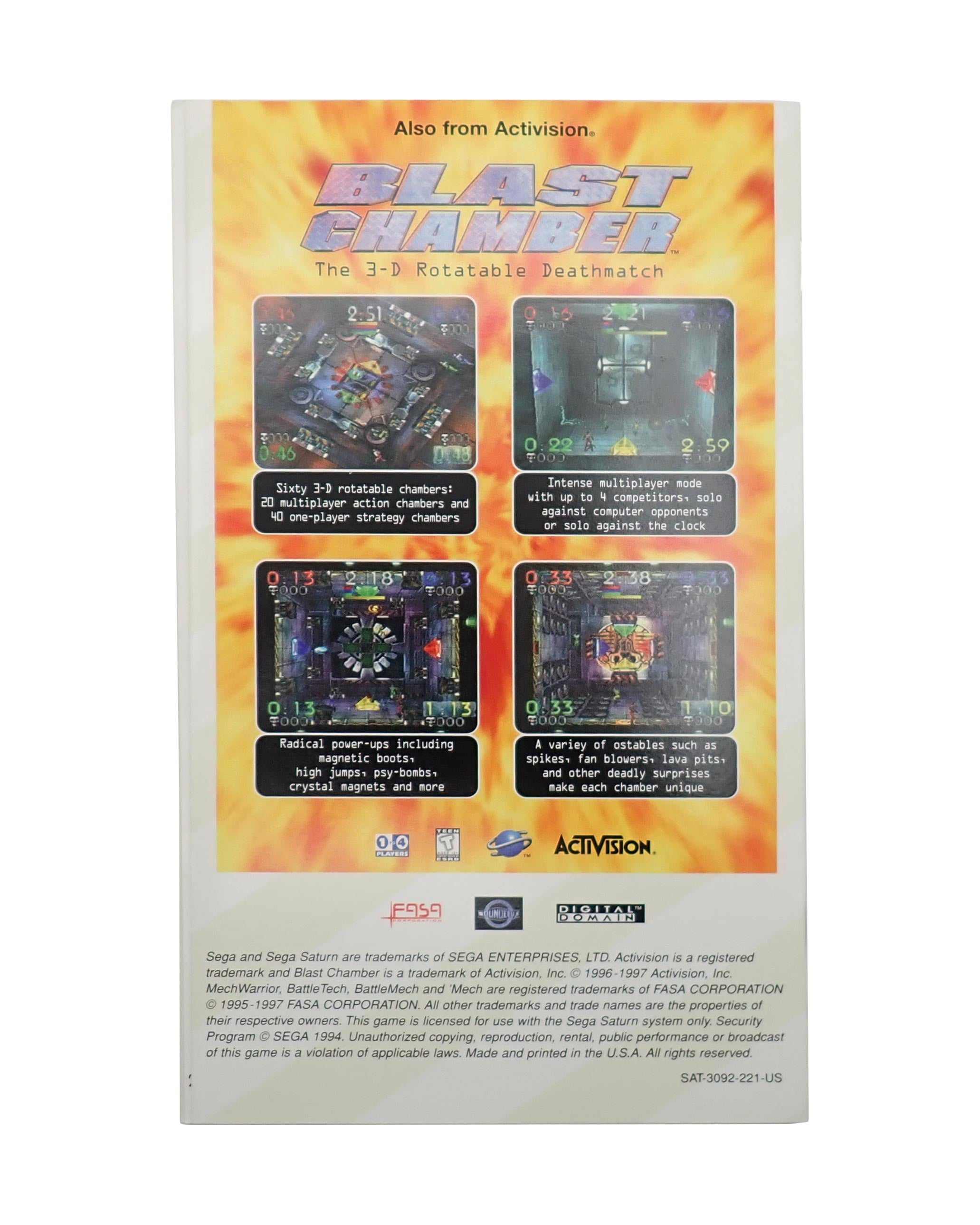 Mech Warrior 2 31st Century Combat [Loose] - Saturn