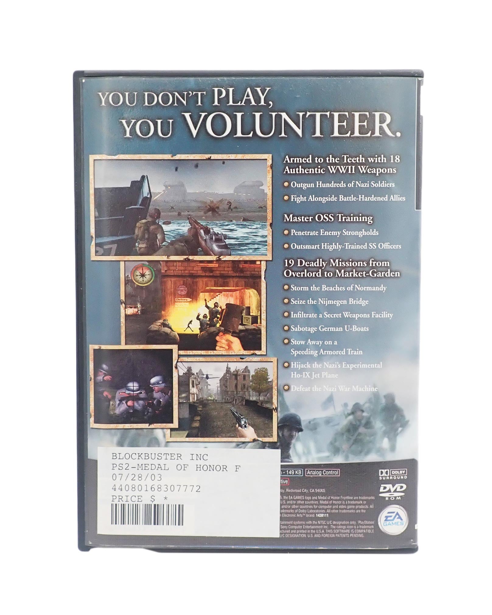 Medal of Honor Frontline - PS2