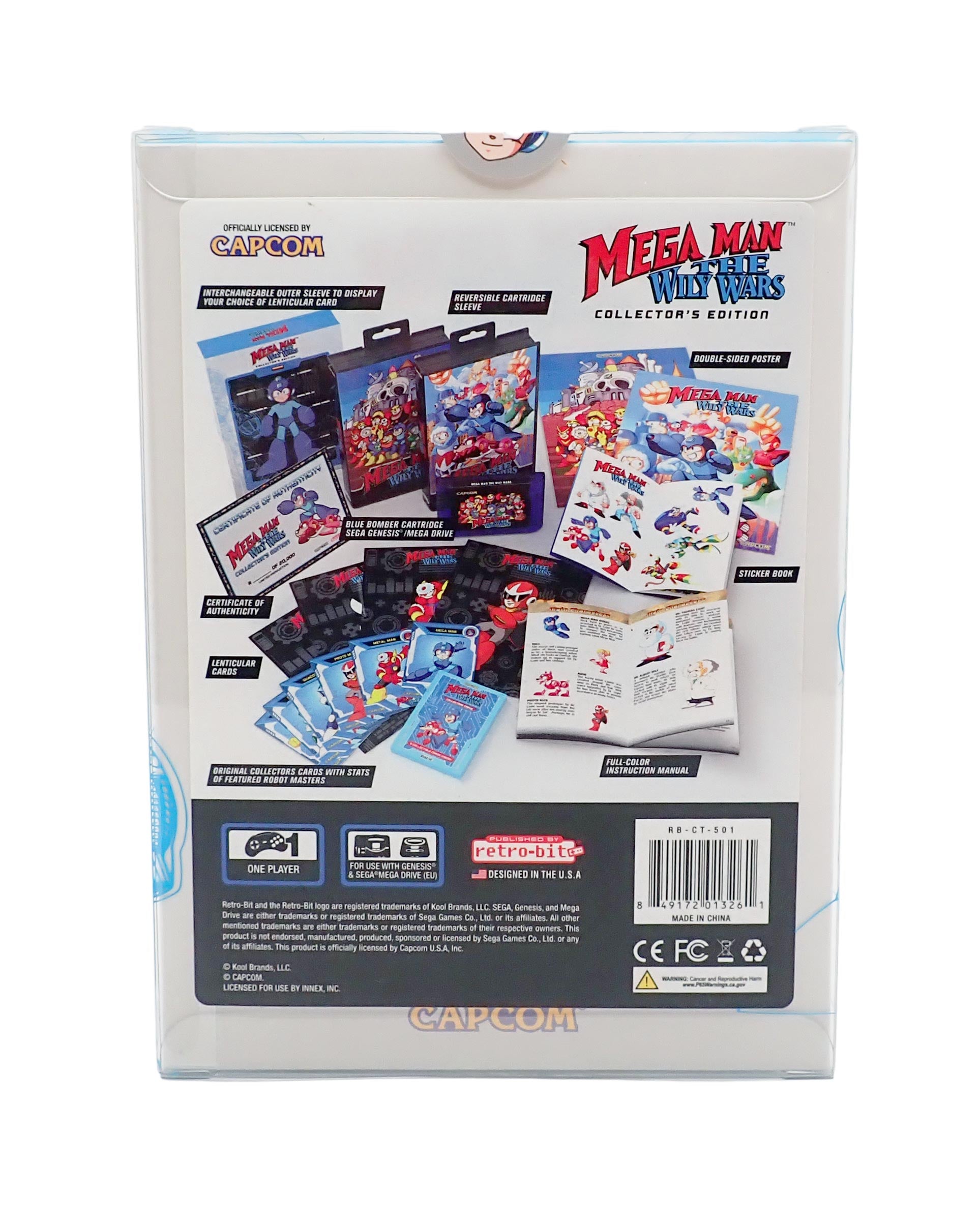 Mega Man The Wily Wars Collector's Edition - Genesis