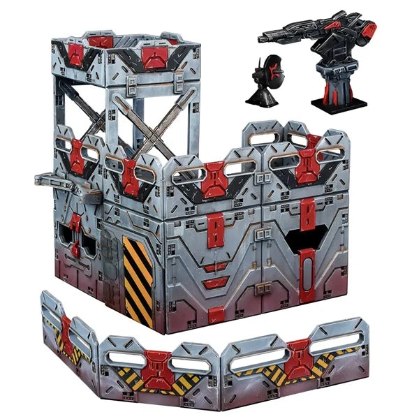 Terrain Crate Sci-Fi Terrain: Sci-Fi Terrain: Military Checkpoint