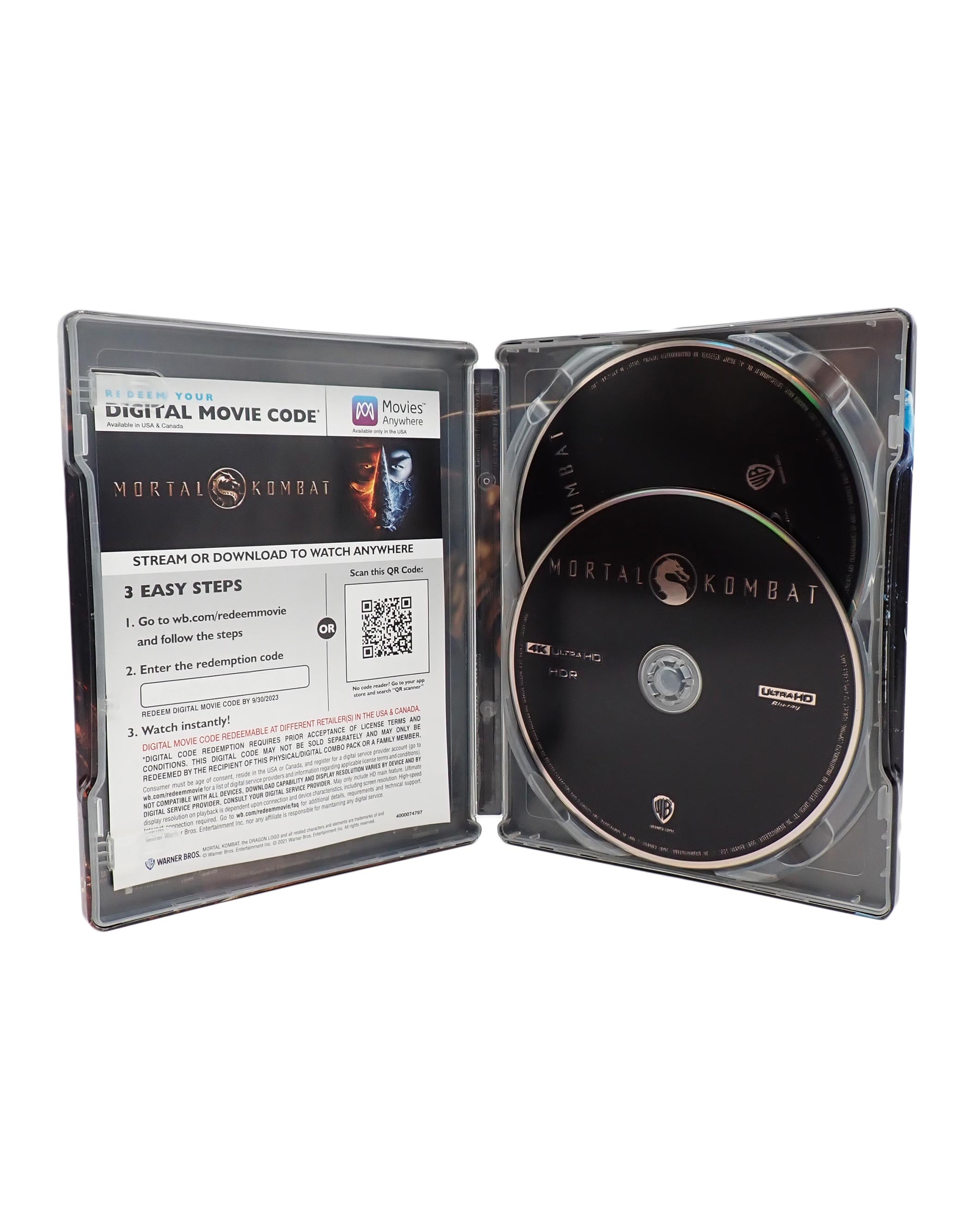 Mortal Kombat - Blu-ray SteelBook [Pre-Owned]