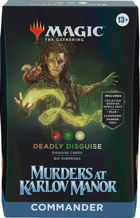 MTG: Murders at Karlov Manor Deadly Disguise Commander Deck