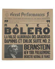 Ravel, Bernstein, New York Philharmonic, Orchestre National De France – Bolero / La Valse / Alborada Del Gracioso / Daphnis Et Chloe Suite No. 2 - Vinyl