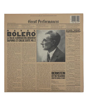 Ravel, Bernstein, New York Philharmonic, Orchestre National De France – Bolero / La Valse / Alborada Del Gracioso / Daphnis Et Chloe Suite No. 2 - Vinyl