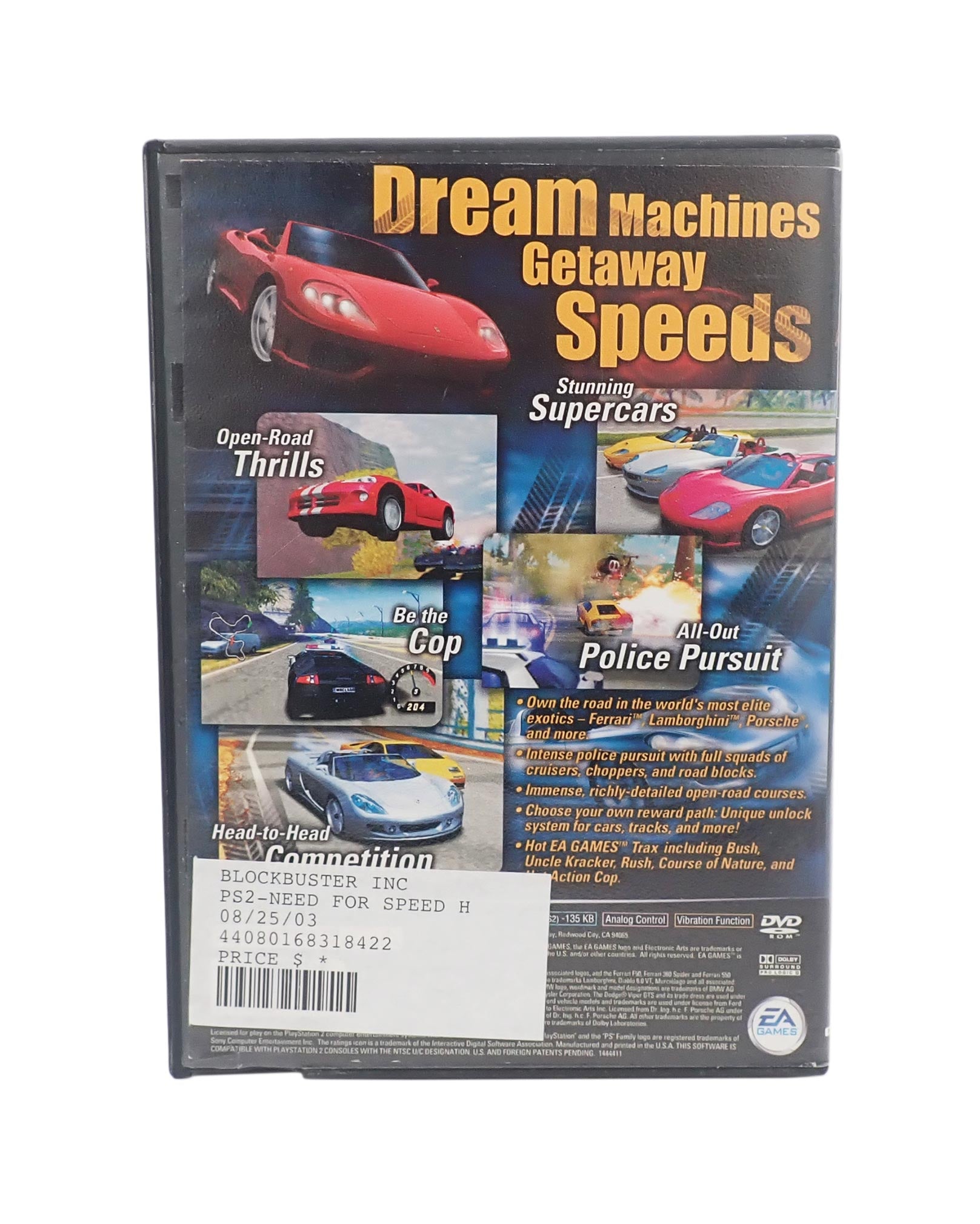 Need for Speed Hot Pursuit 2 - PS2