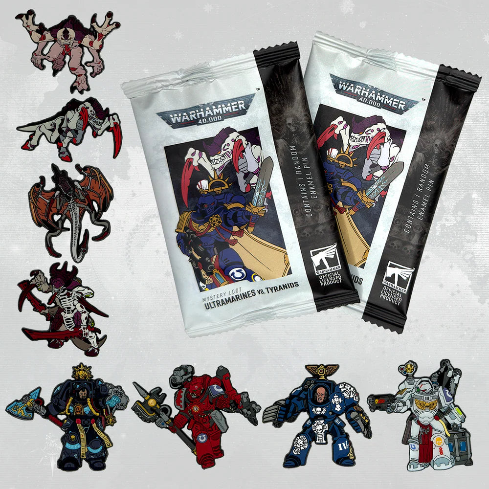 Mystery Loot: Ultramarines vs. Tyranids Enamel Pin