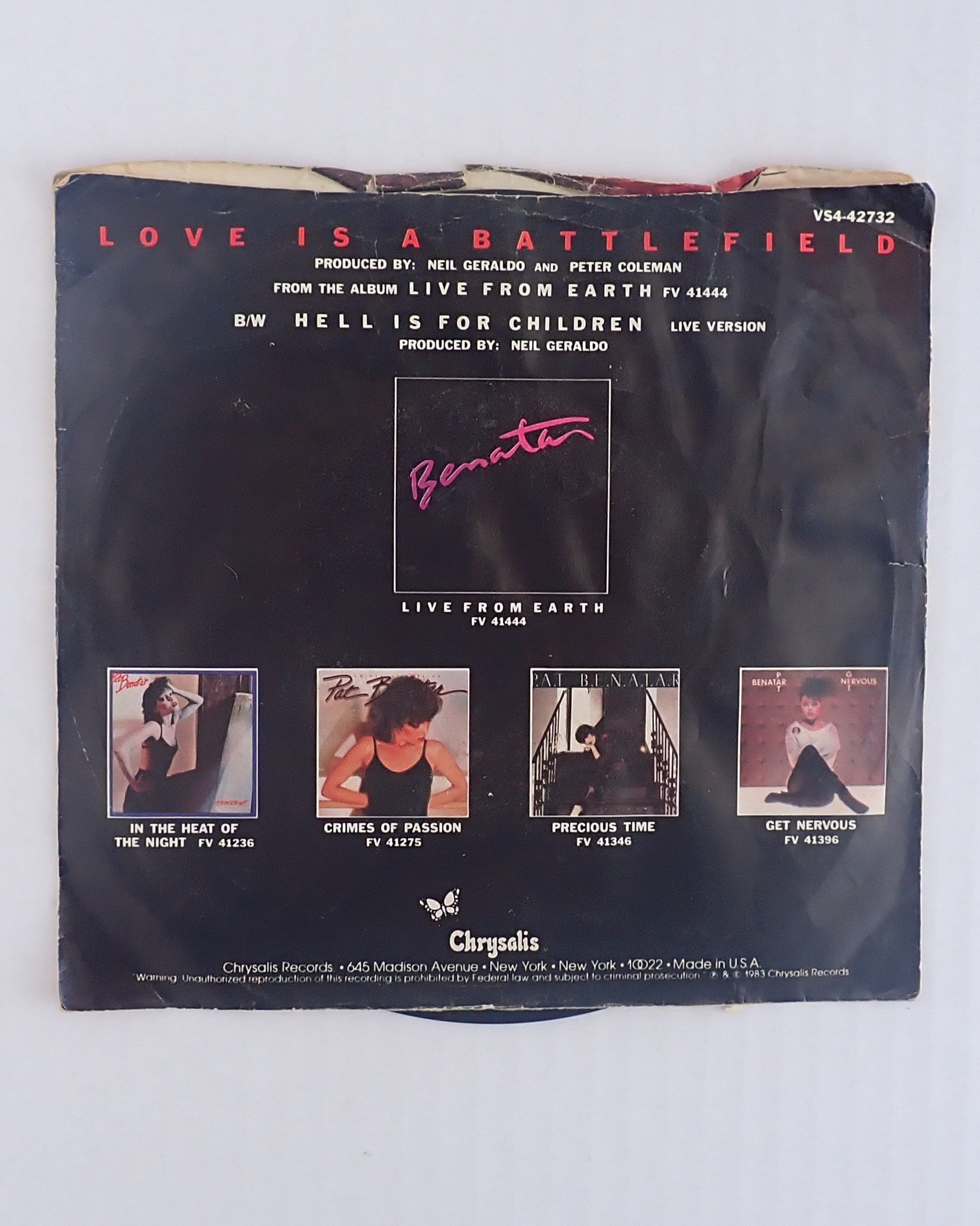 Pat Benatar – Benatar - Vinyl