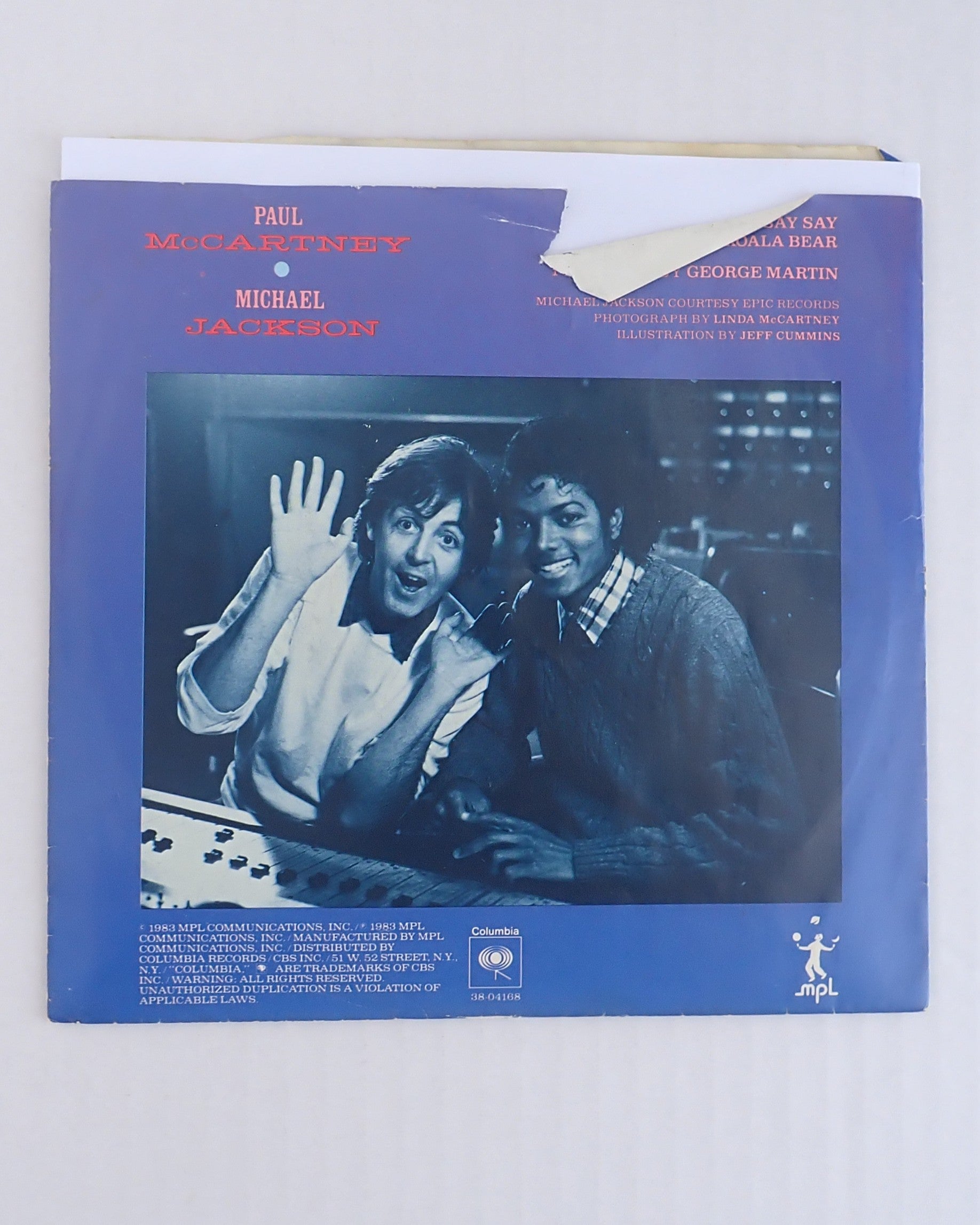 Paul McCartney And Michael Jackson – Say Say Say - Vinyl