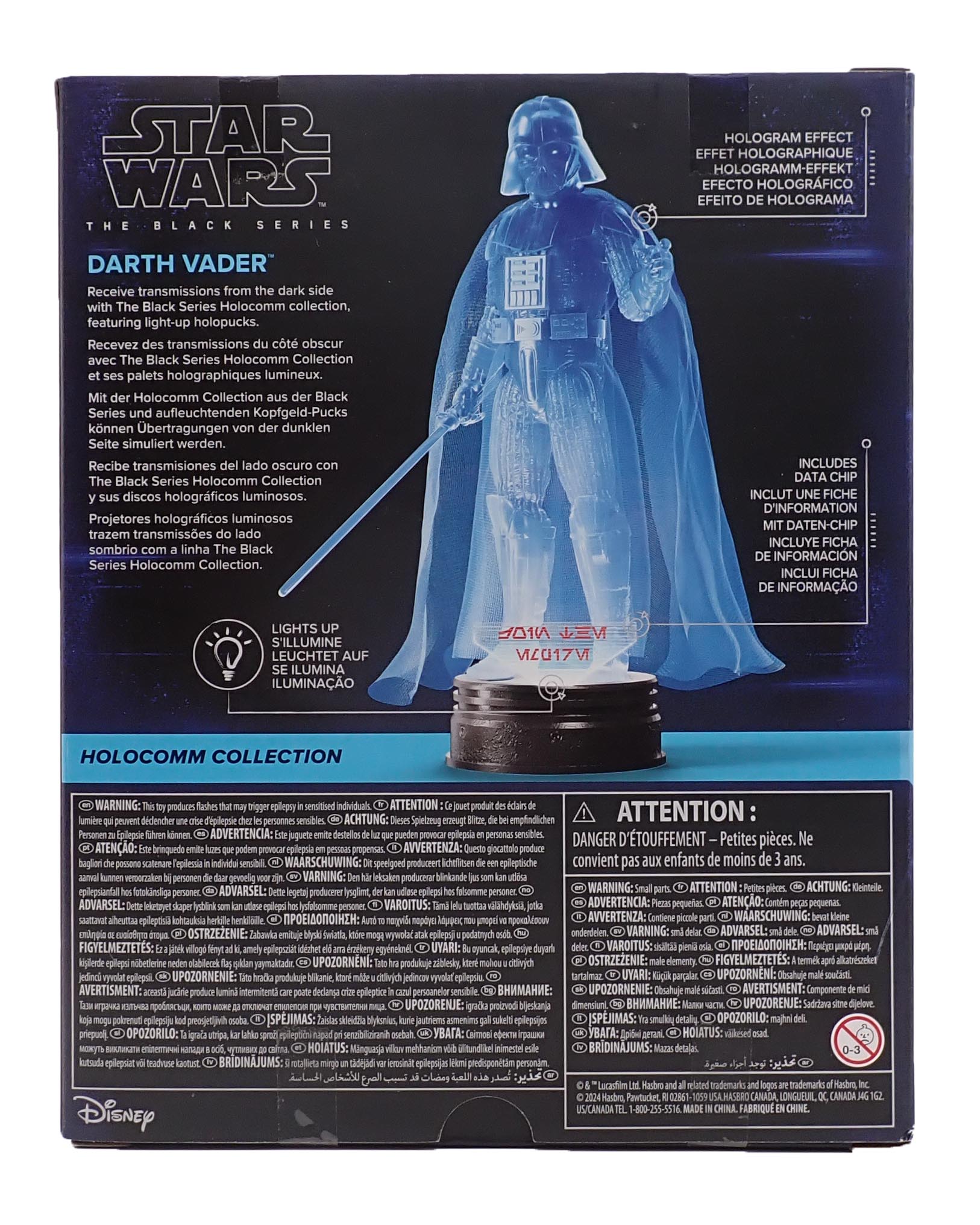 Star Wars Black Series Holocomm Darth Vader