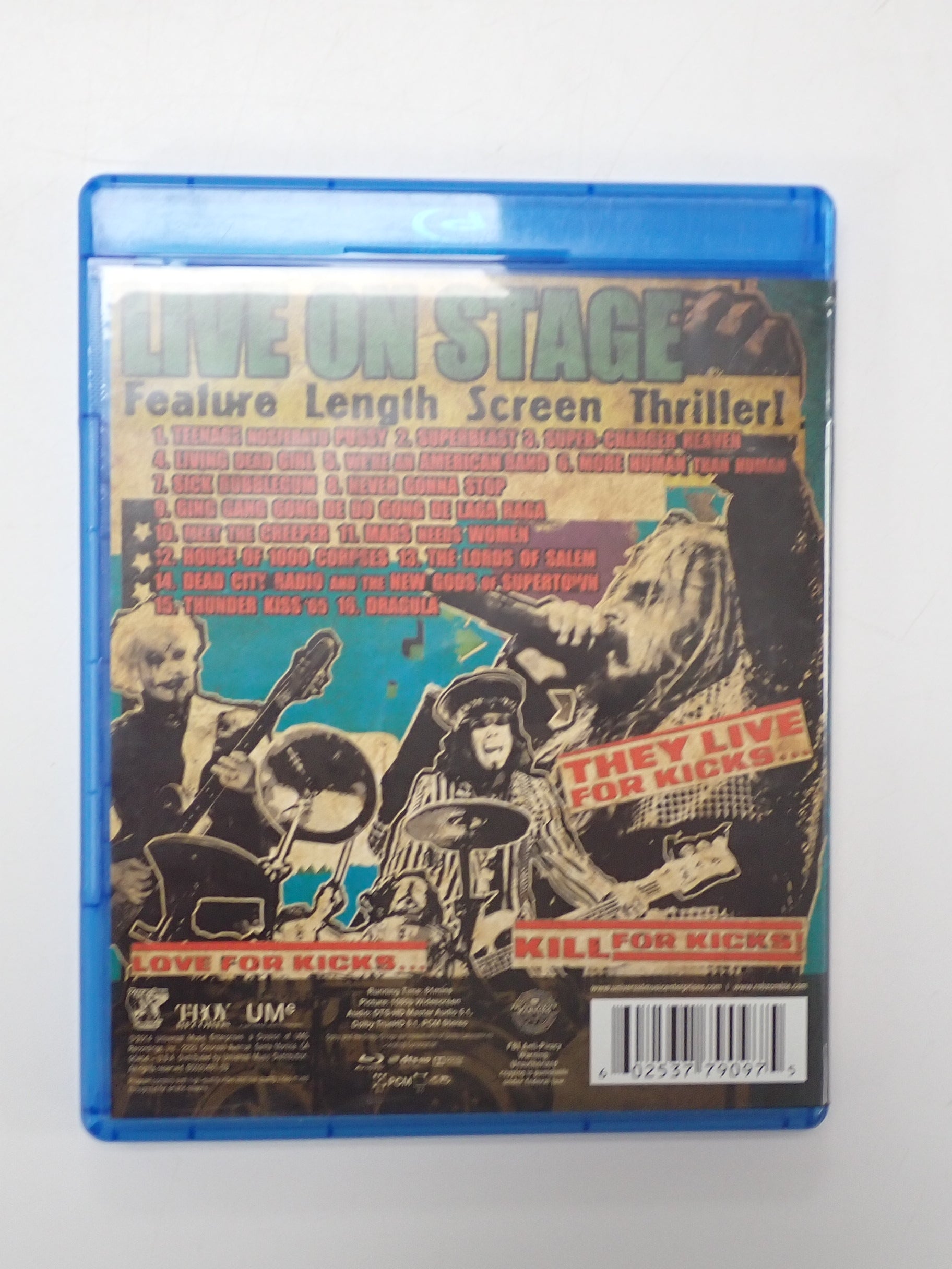 Rob Zombie - The Zombie Horror Picture Show - Blu-Ray [Pre-Owned]