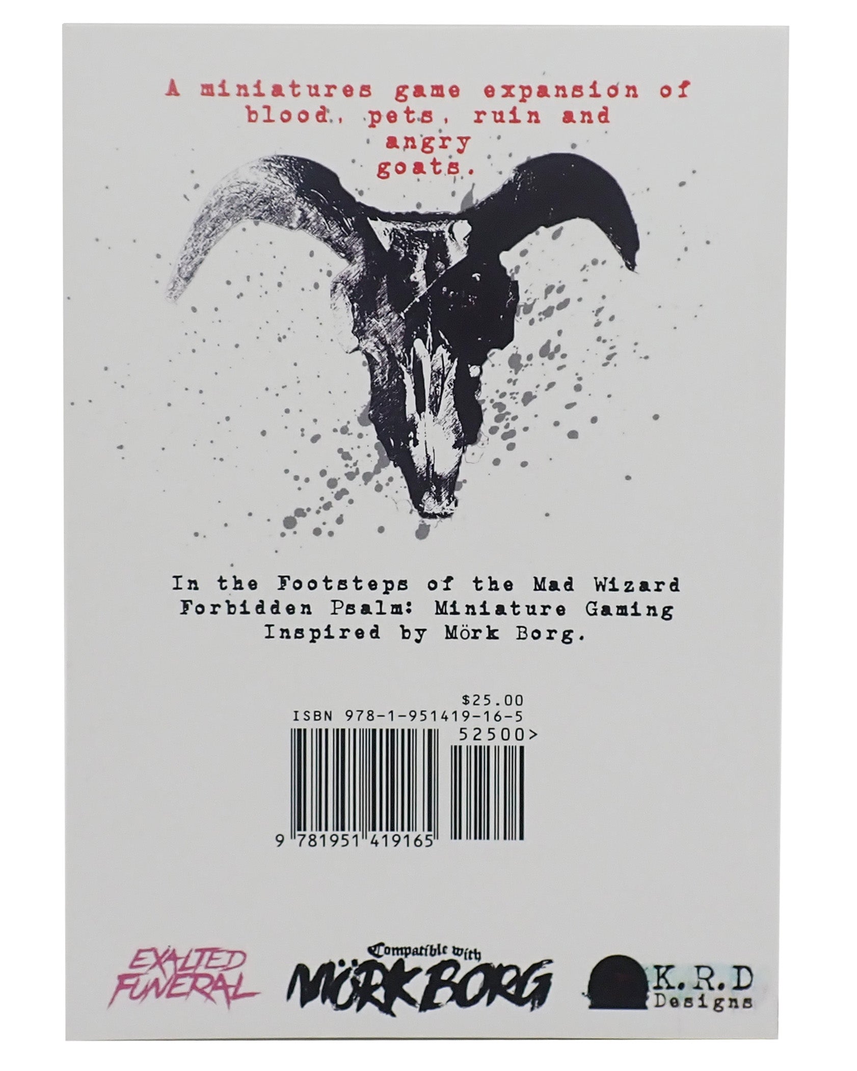 Forbidden Psalm + In the Footsteps of the Mad Wizard Expansion [Pre-Owned RPG]