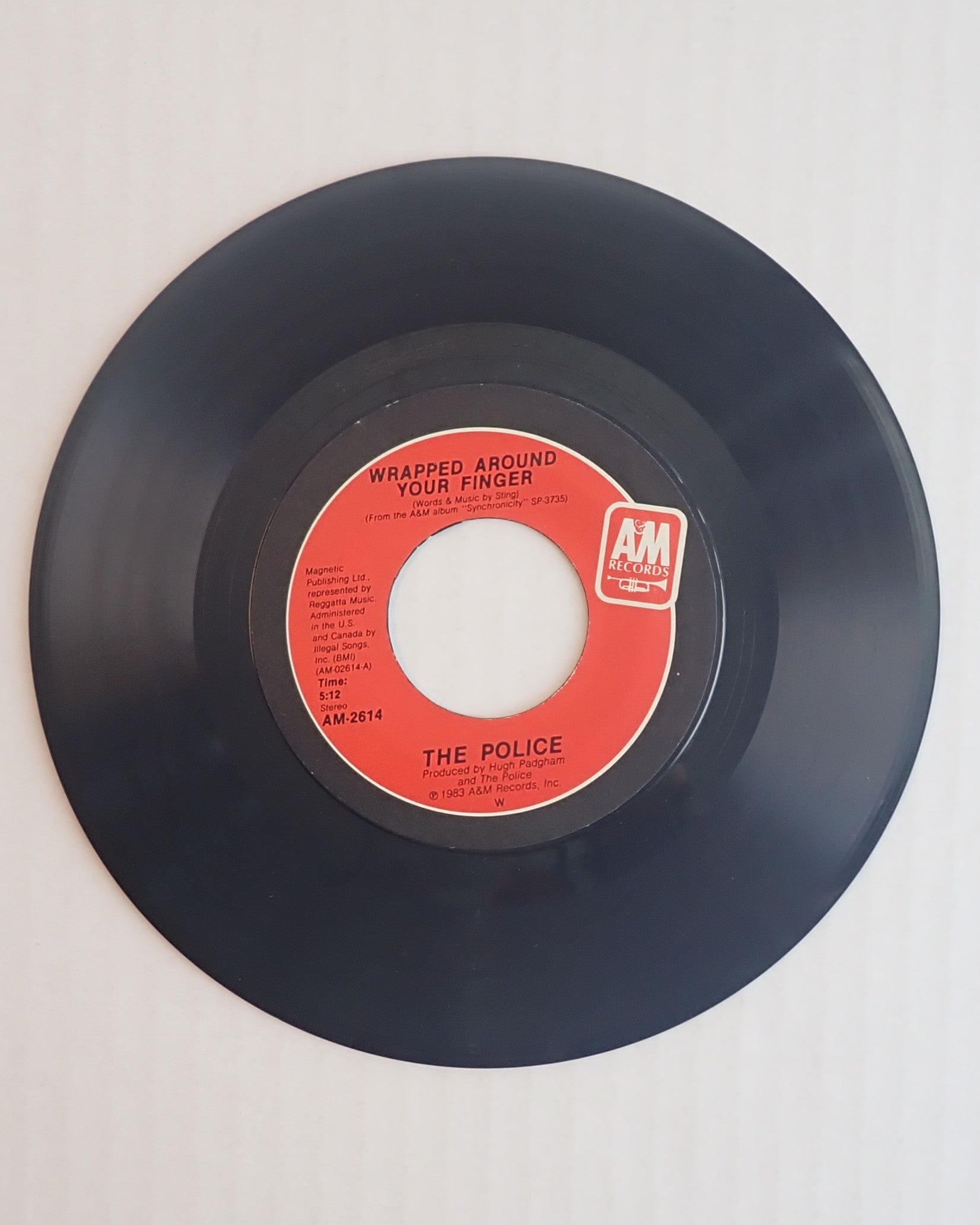 The Police – Wrapped Around Your Finger - Vinyl