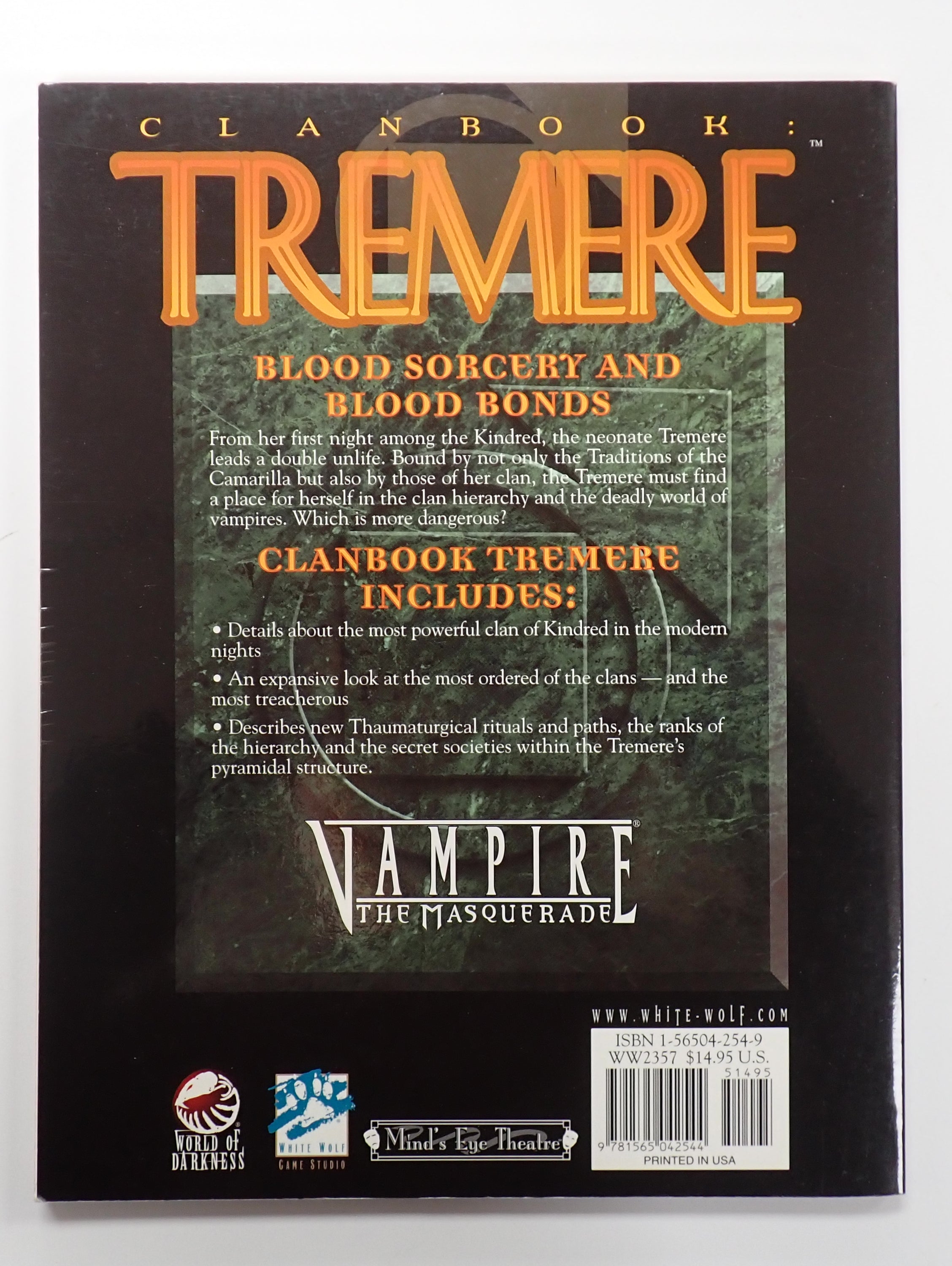 Clanbook Tremere (USED)