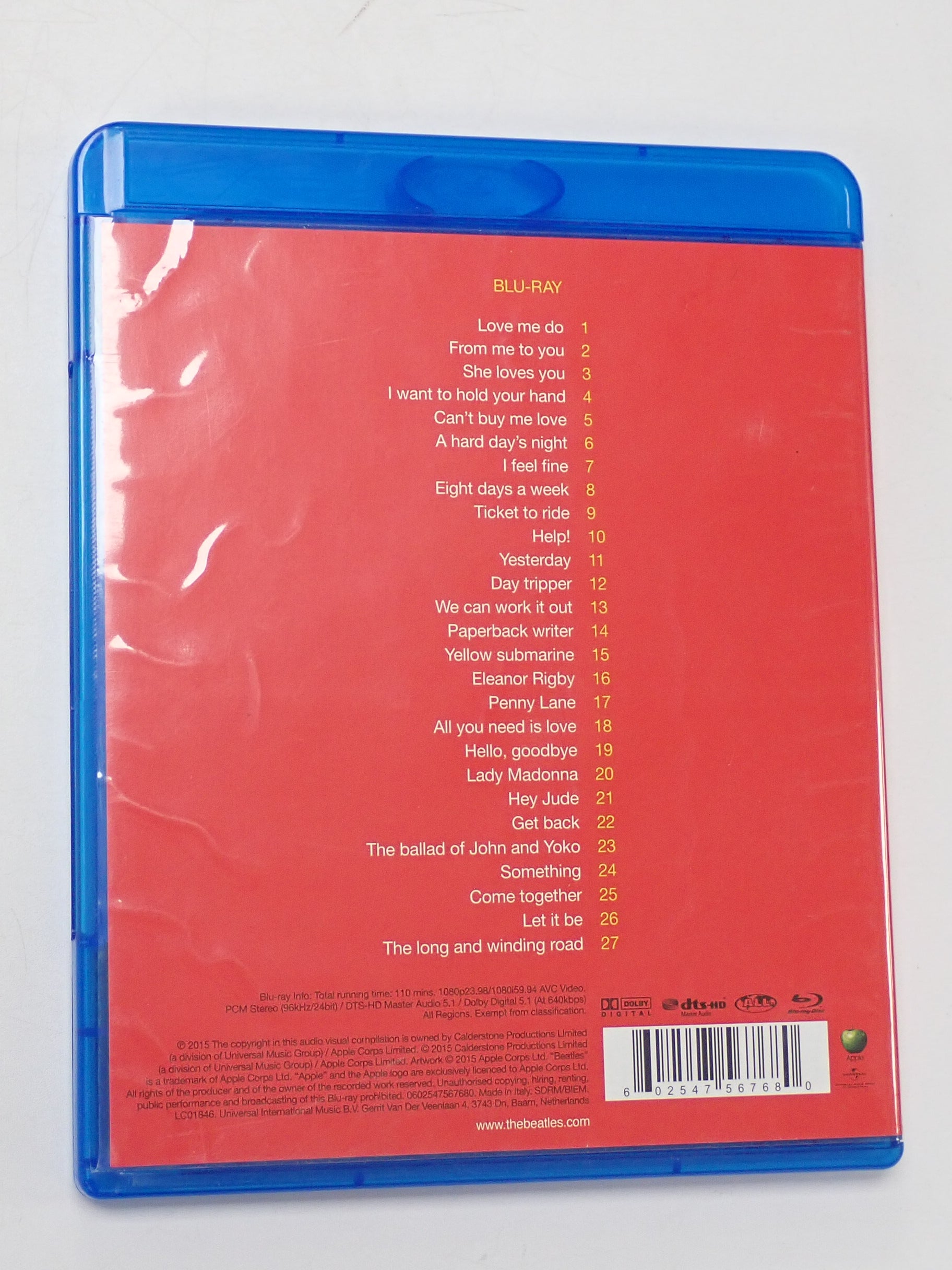 The Beatles - 1 - Blu-Ray [Pre-Owned]