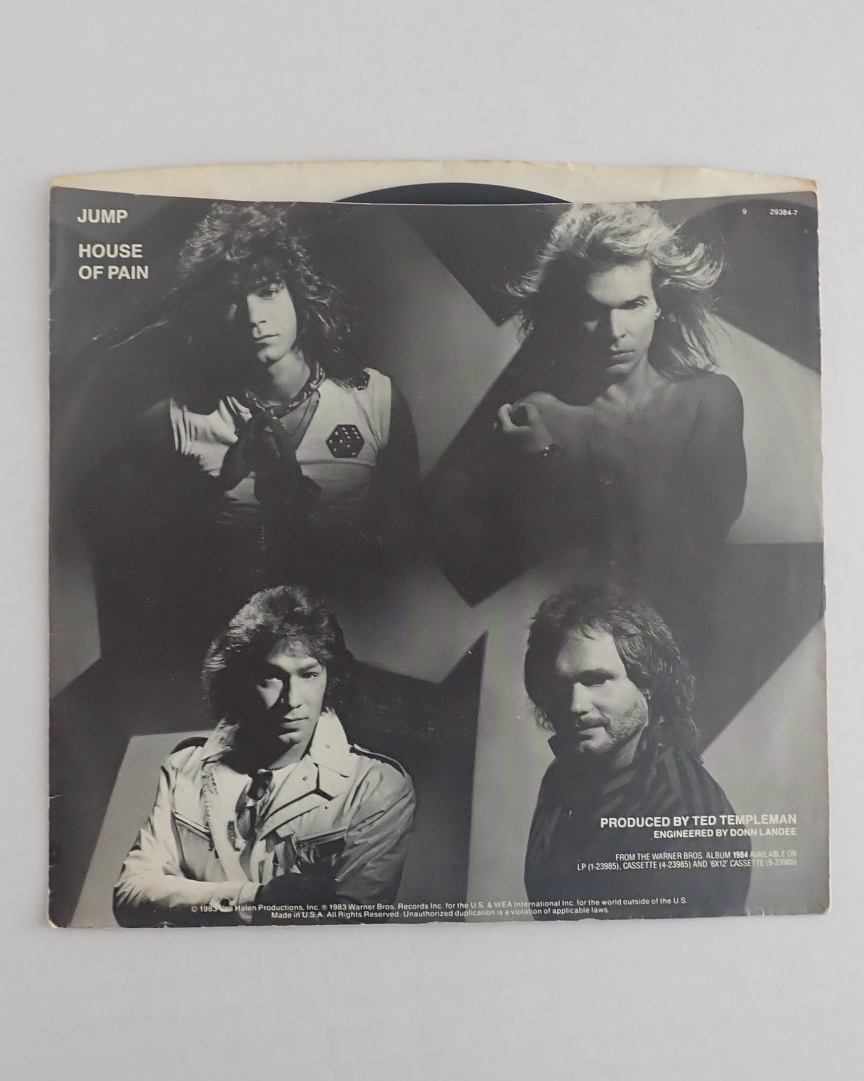 Van Halen ‎– Jump! - Vinyl