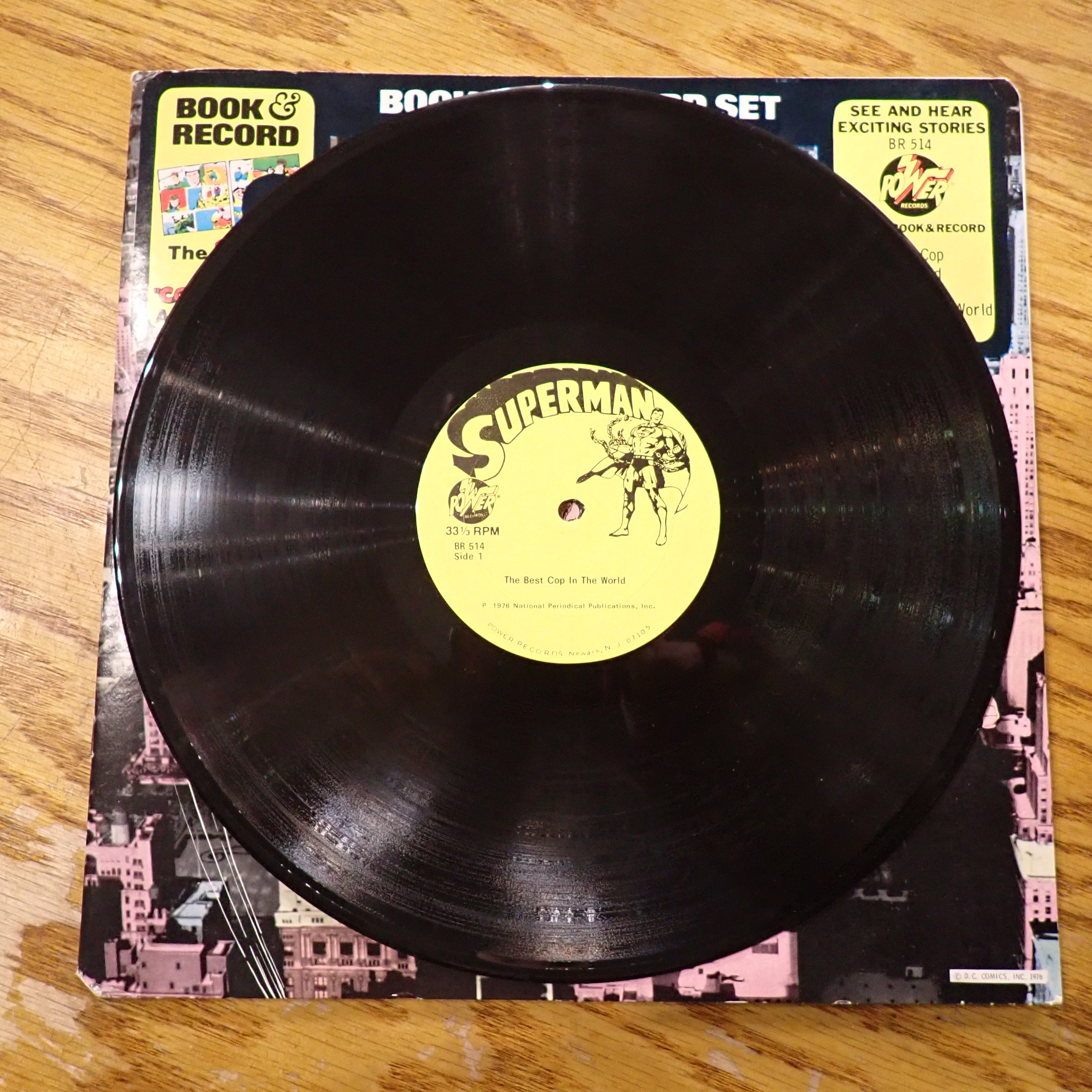 Superman Book and Record Set