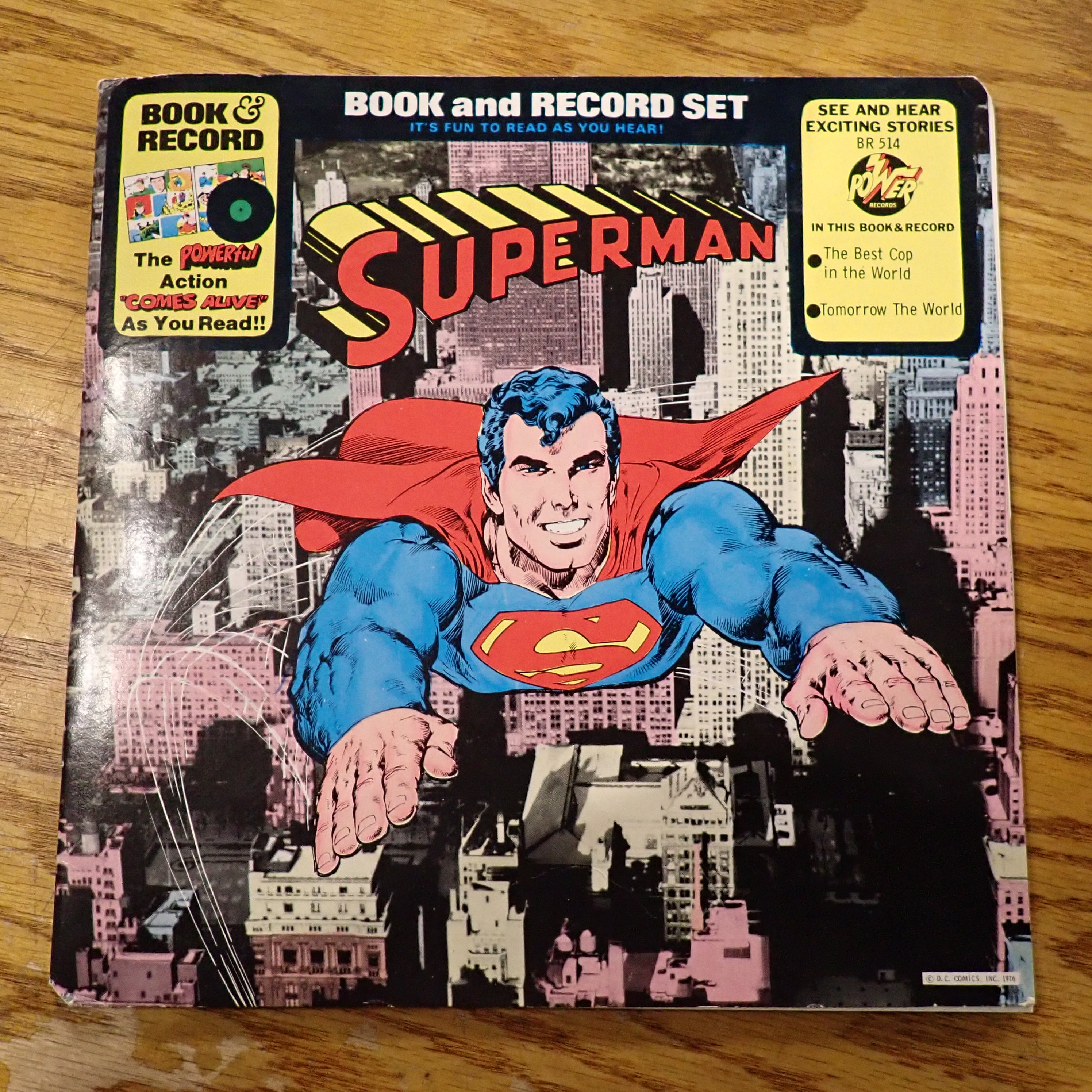 Superman Book and Record Set