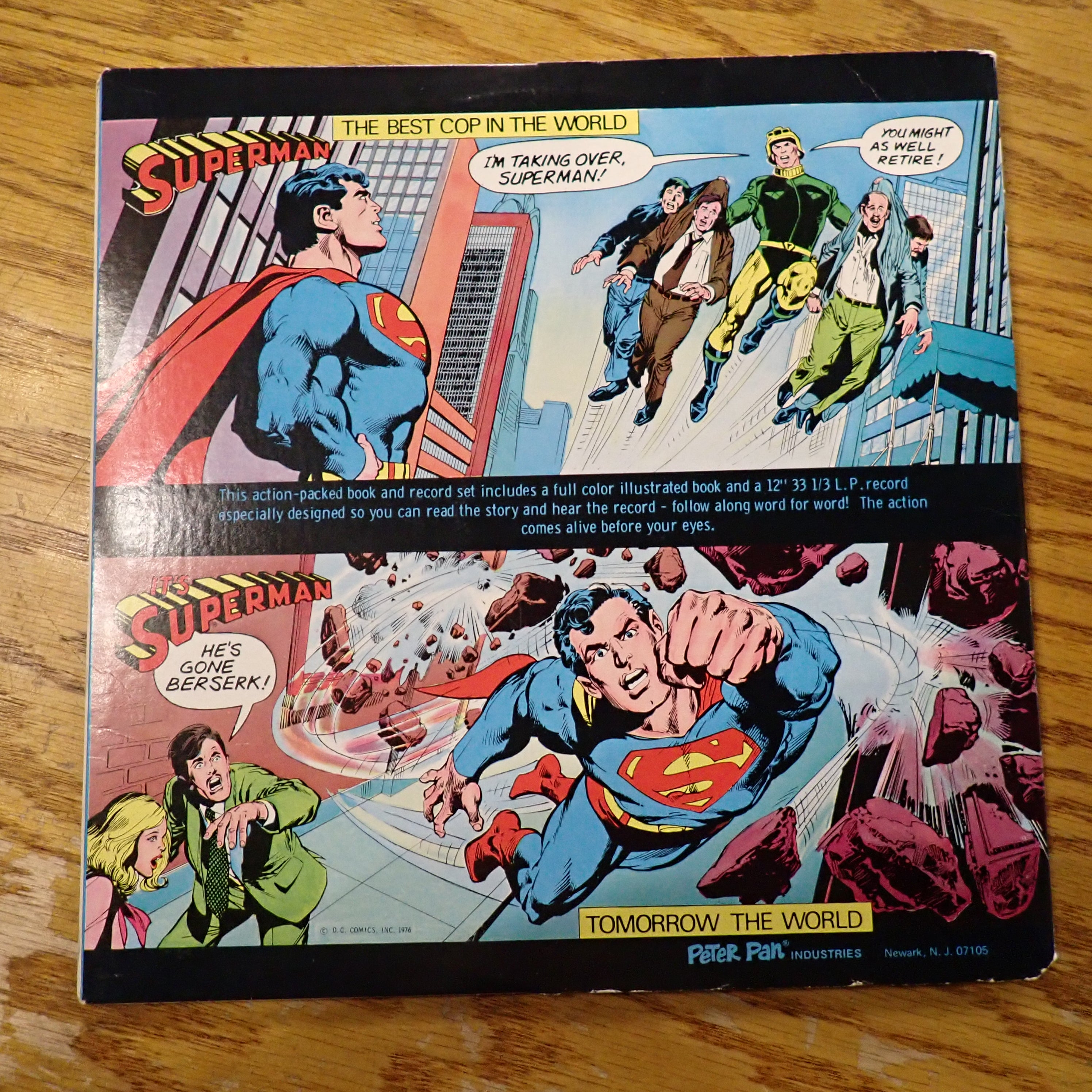 Superman Book and Record Set