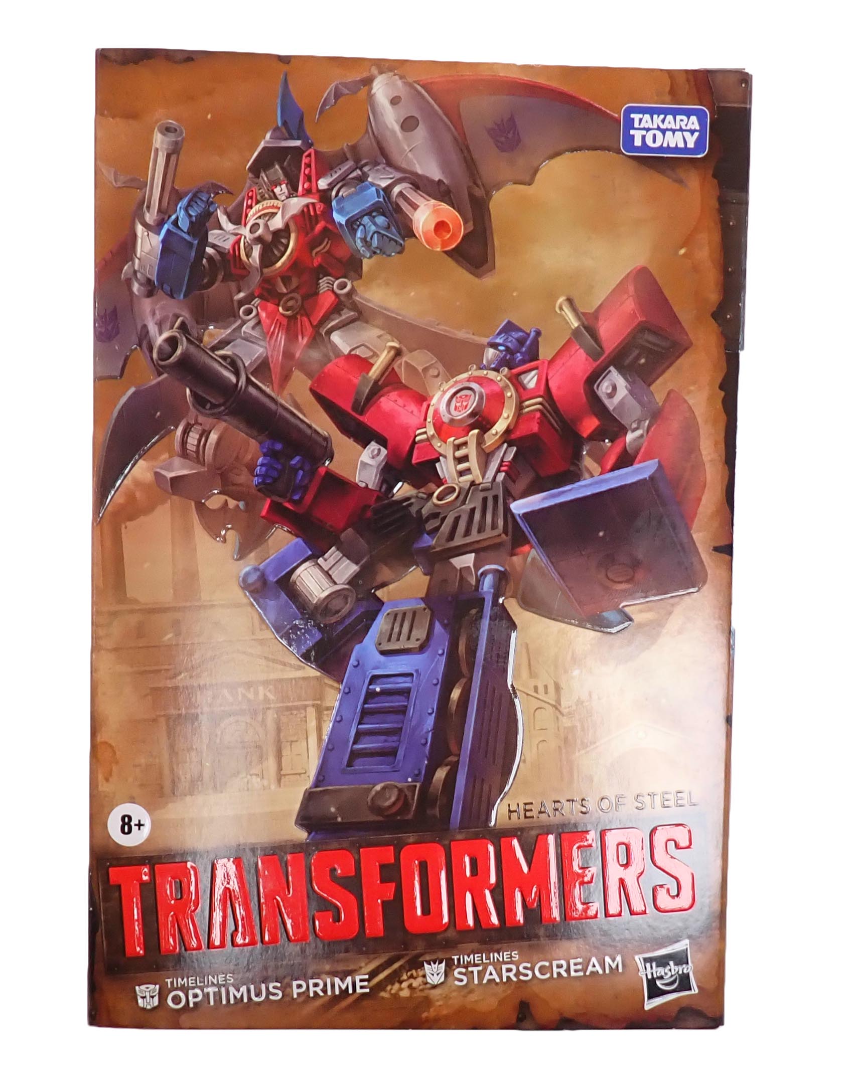 Optimus Prime & Starscream Hearts of Steel