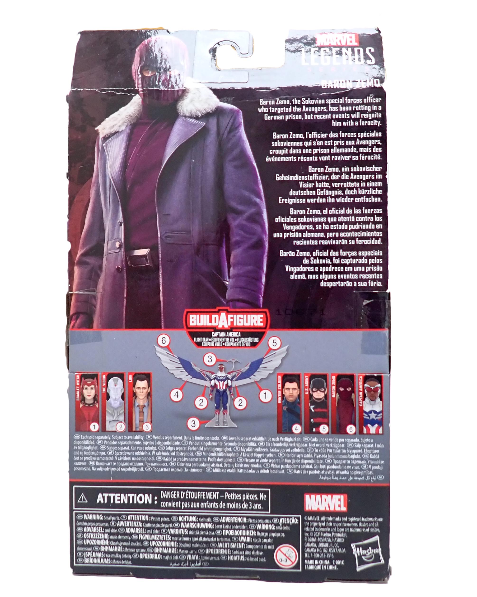 Marvel Legends Baron Zemo