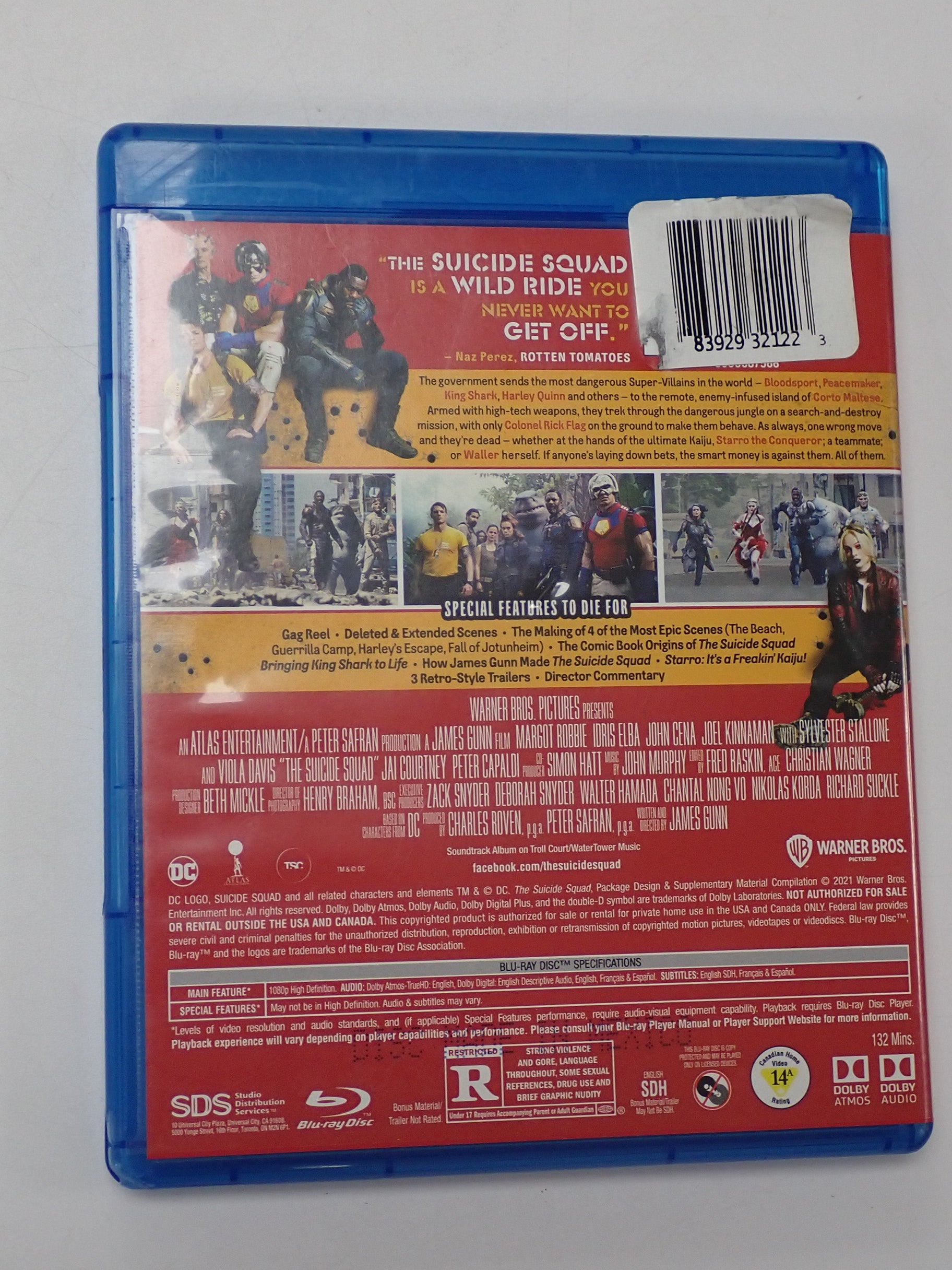 The Suicide Squad (James Gunn) - Blu-Ray [Pre-Owned]