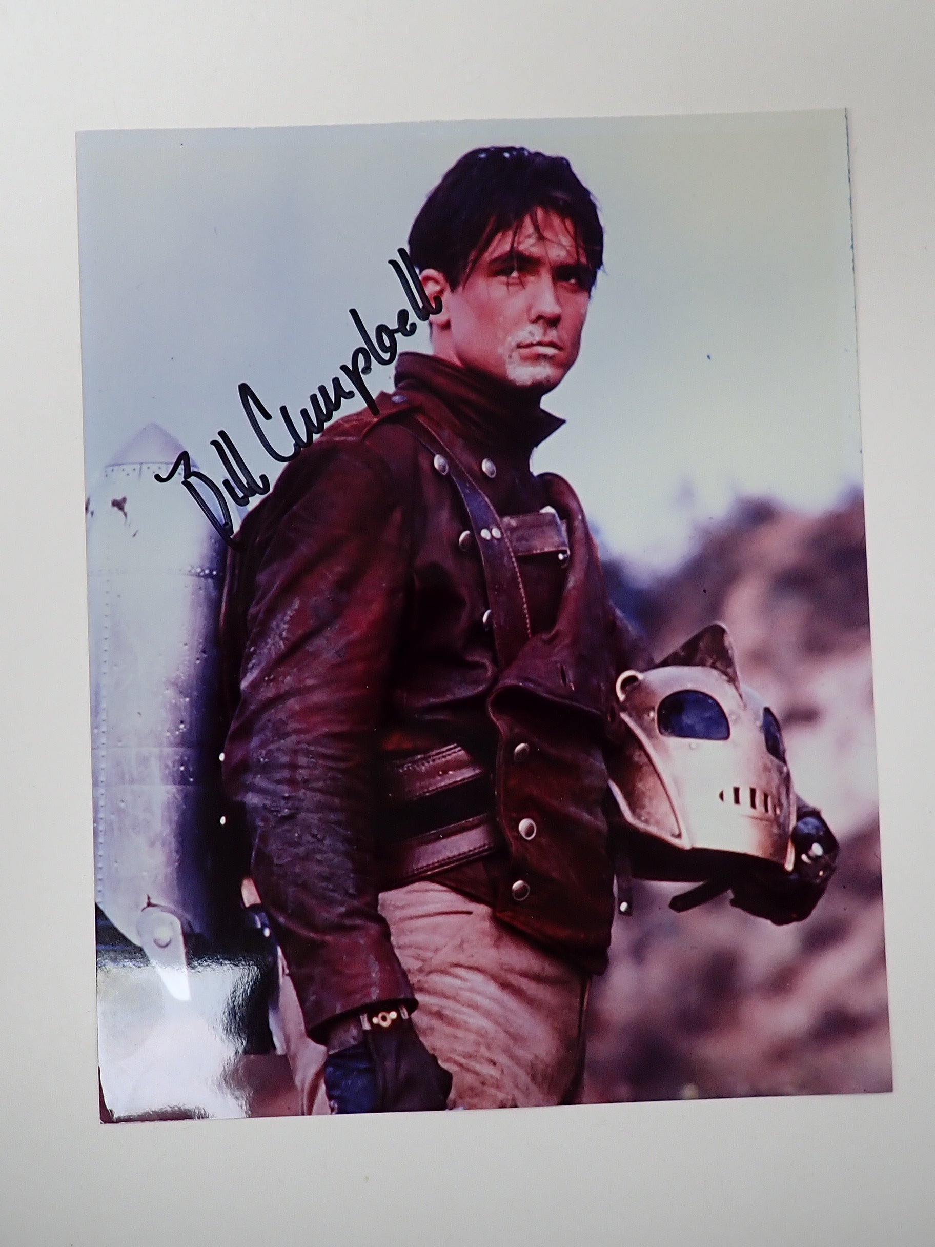 Rocketeer Bill Campbell Signed Photo With COA