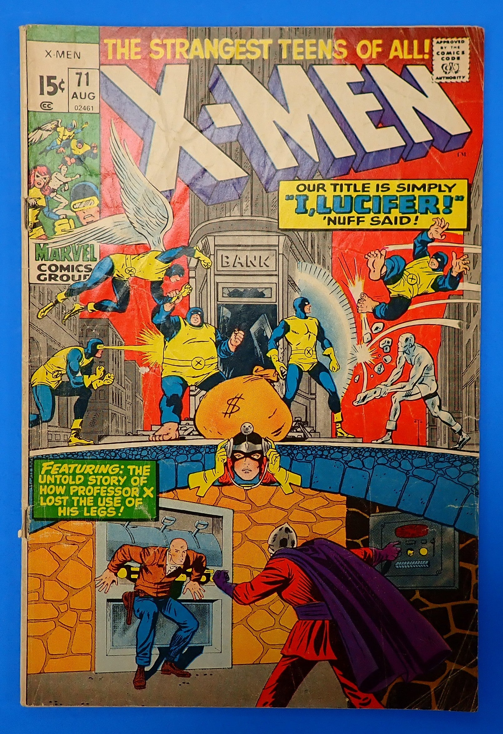 X-Men #71 (1971) - GD/GD+ (2.0-2.5) - Reprints Issue #20