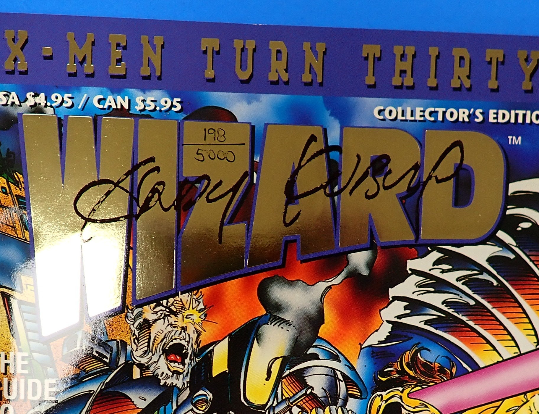 Wizard: X-Men Turn 30 (1993) - VF/NM (9.0) - SIGNED by Andy Kubert w/ COA