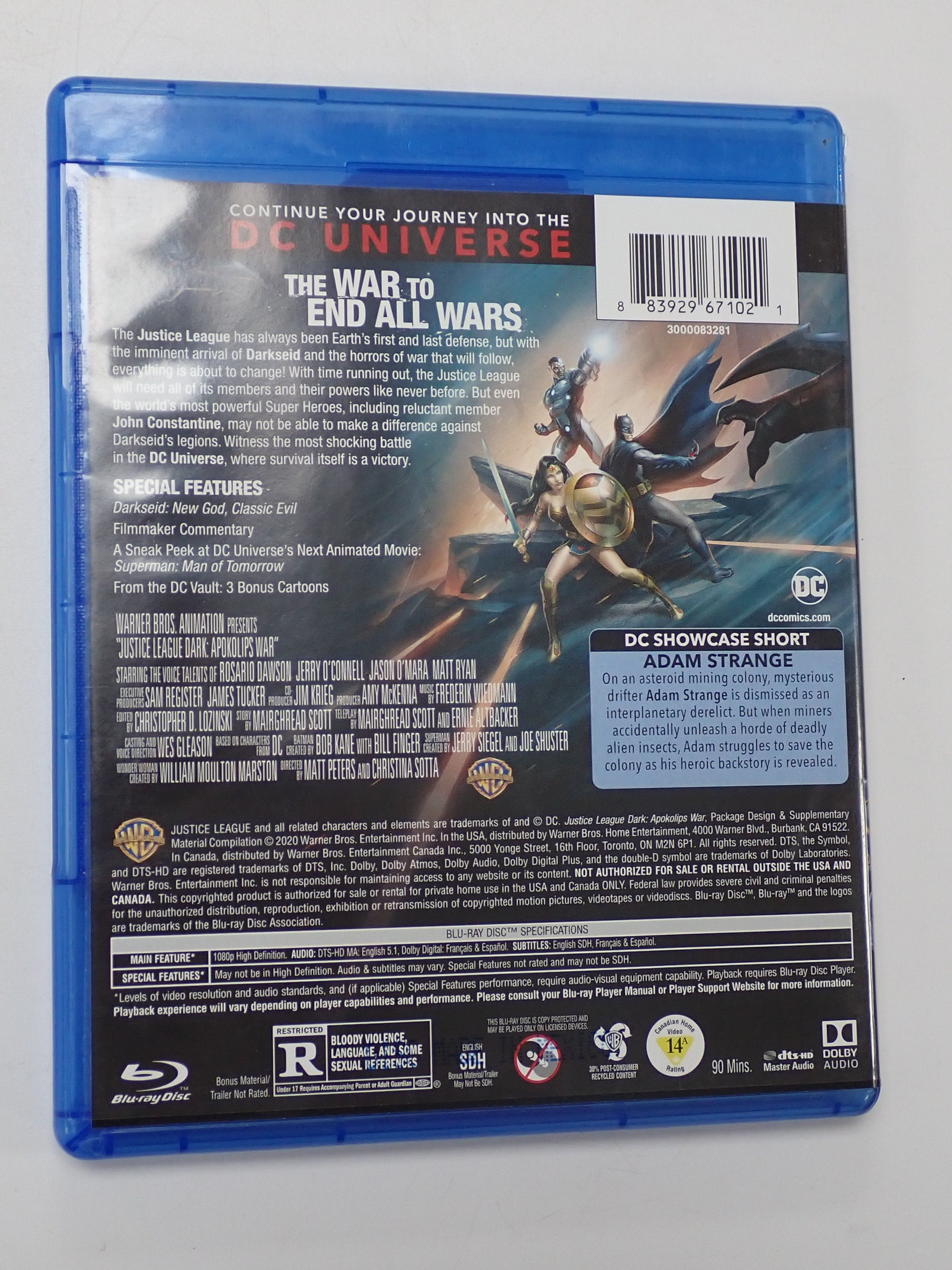Justice League Dark: Apokolips War - Blu-Ray [Pre-Owned]