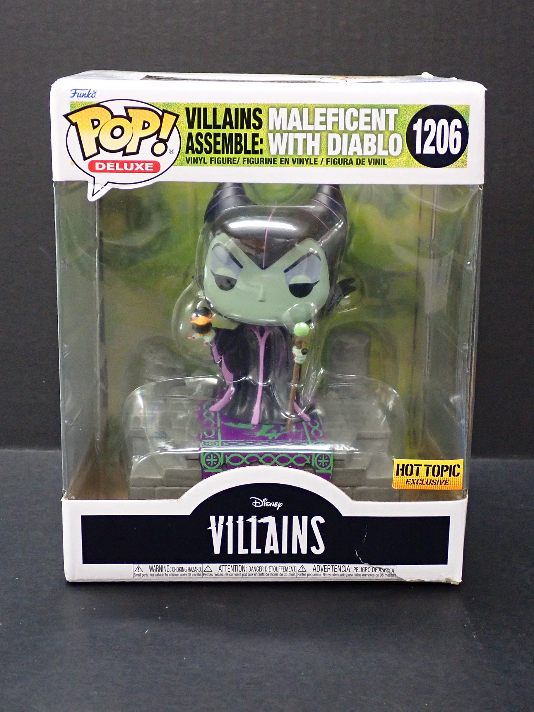Villians Assemble: Maleficent with Diablo - POP! #1206