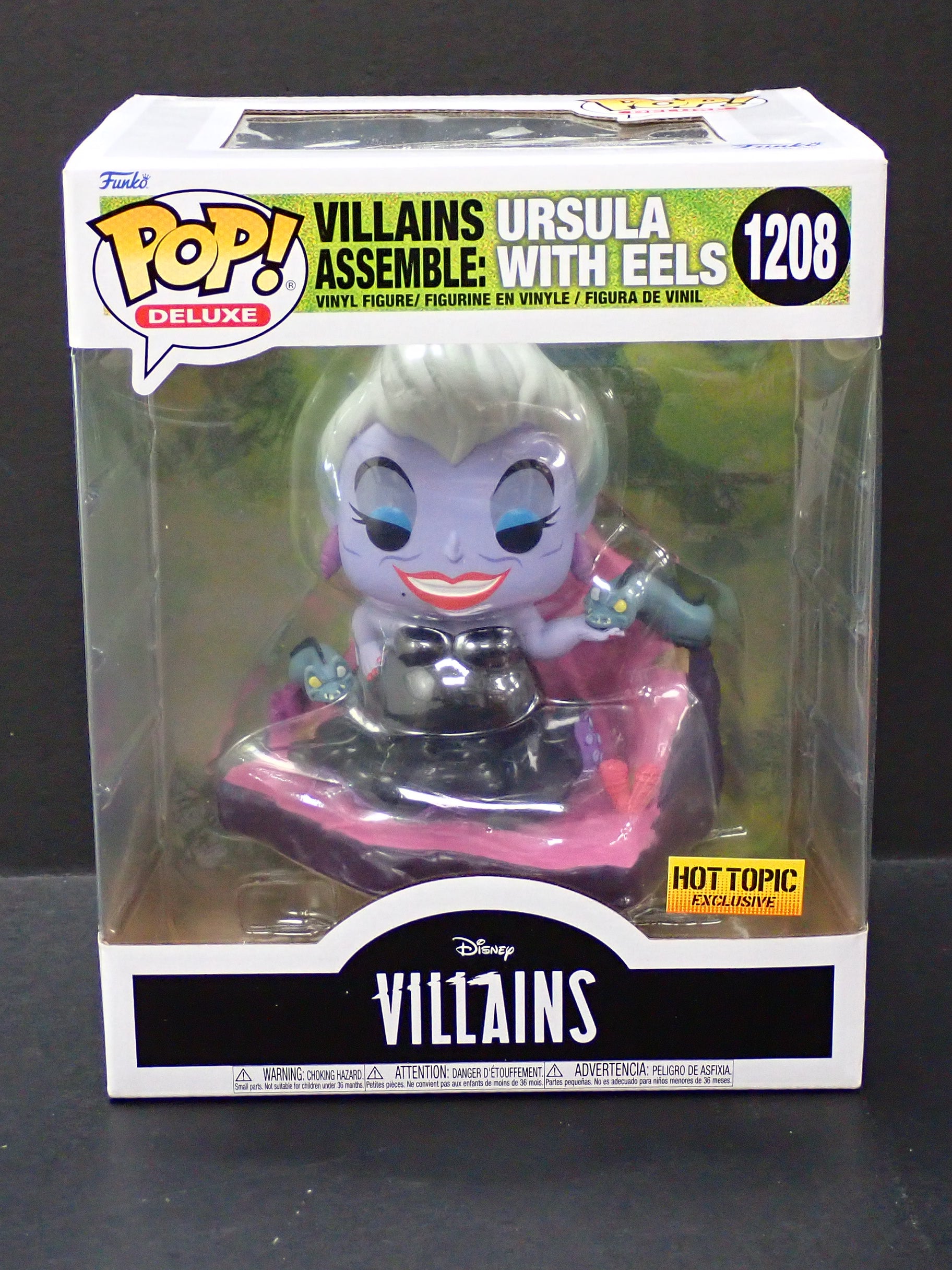 Villians Assemble: Ursula with Eels - POP! #1208