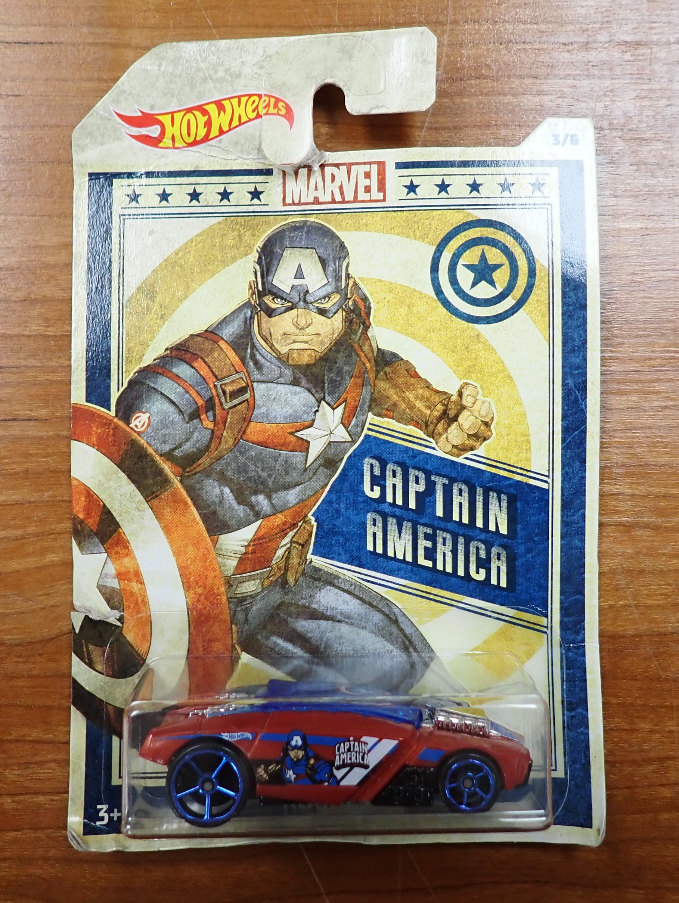 Hot Wheels: Captain America - Rogue Hog