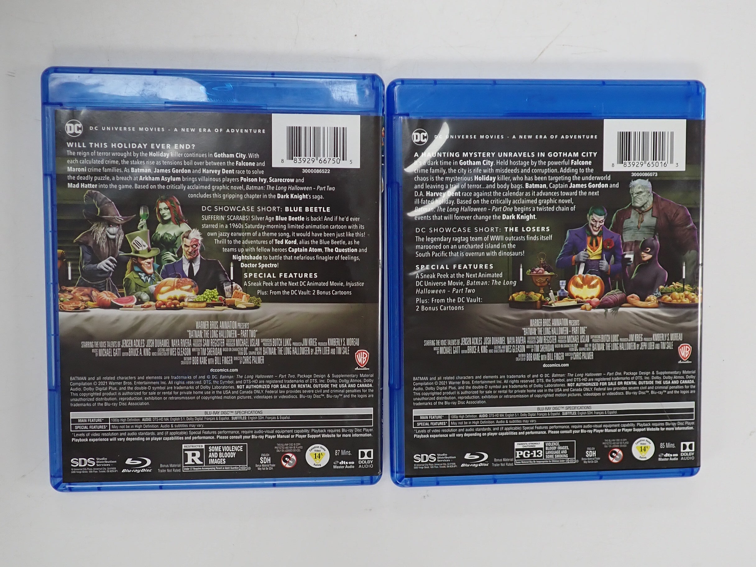 Batman: The Long Halloween (Part 1 &2) - Blu-Ray [Pre-Owned]