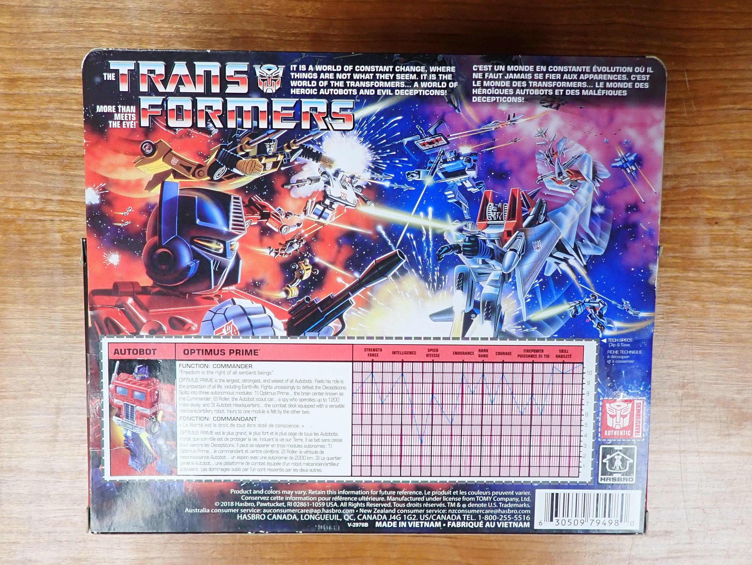 Autobot Commander Optimus Prime (2018)