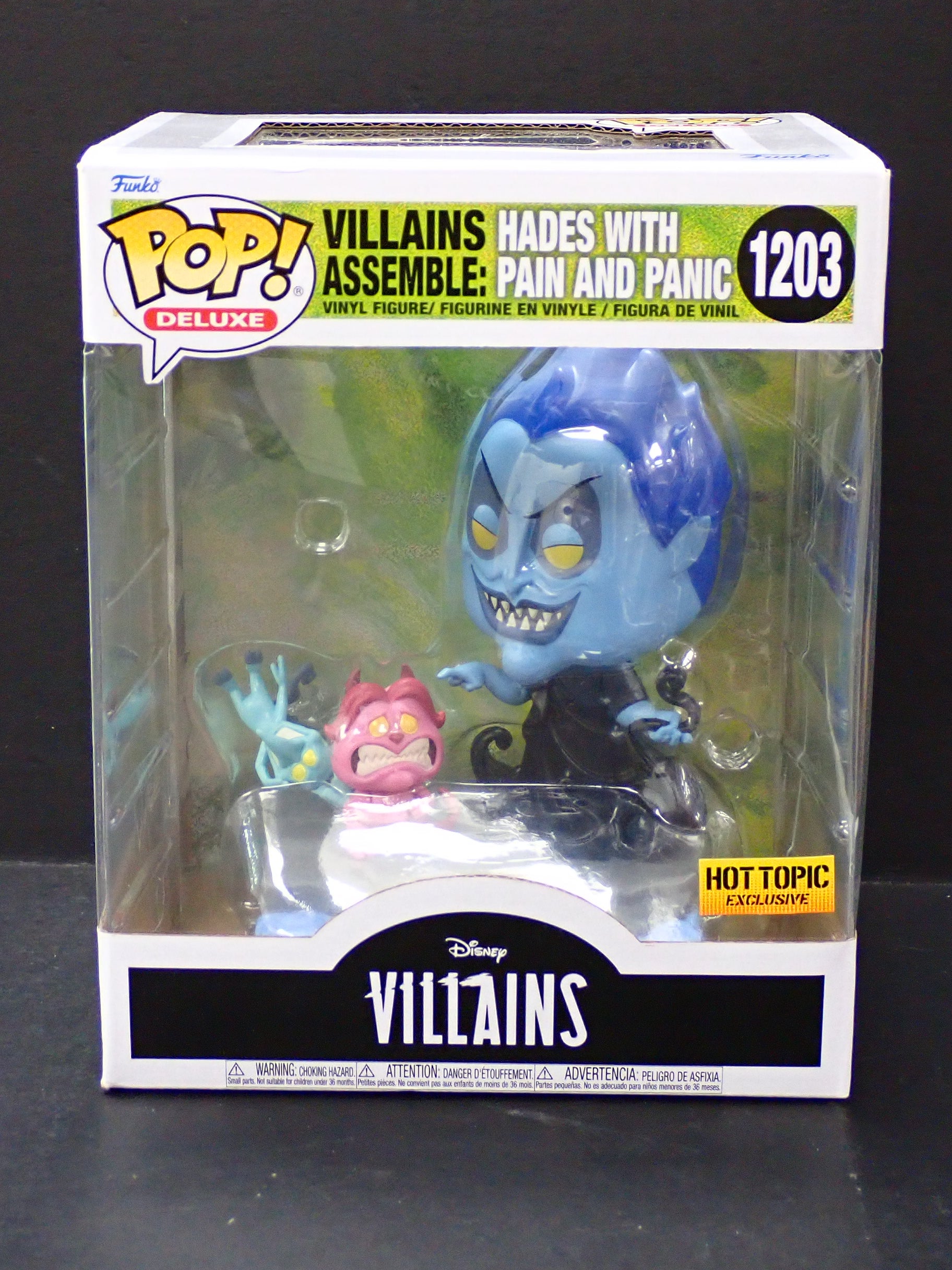 Villains Assemble: Hades with Pain and Panic - POP! #1203