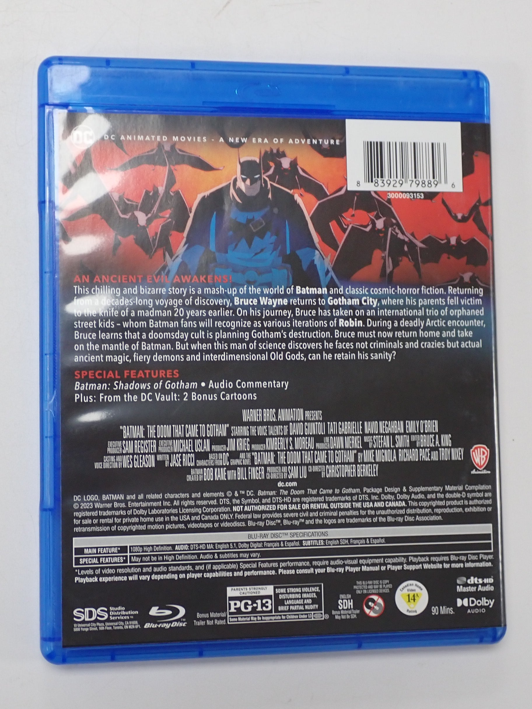 Batman: The Doom That Came To Gotham - Blu-Ray [Pre-Owned]