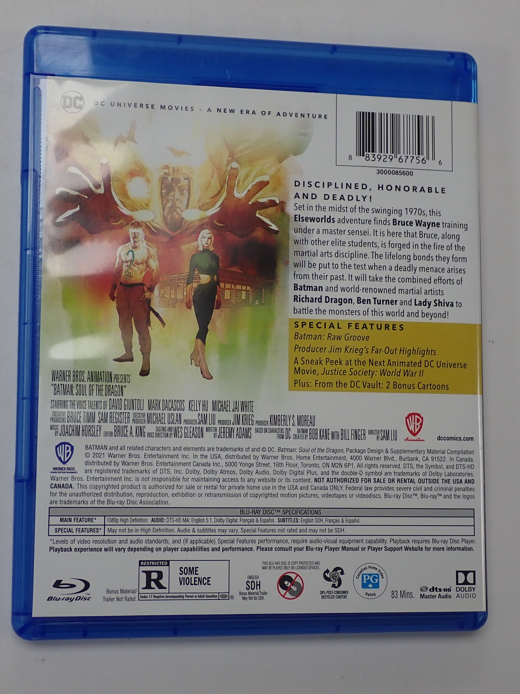 Batman: Soul of the Dragon - Blu-Ray [Pre-Owned]