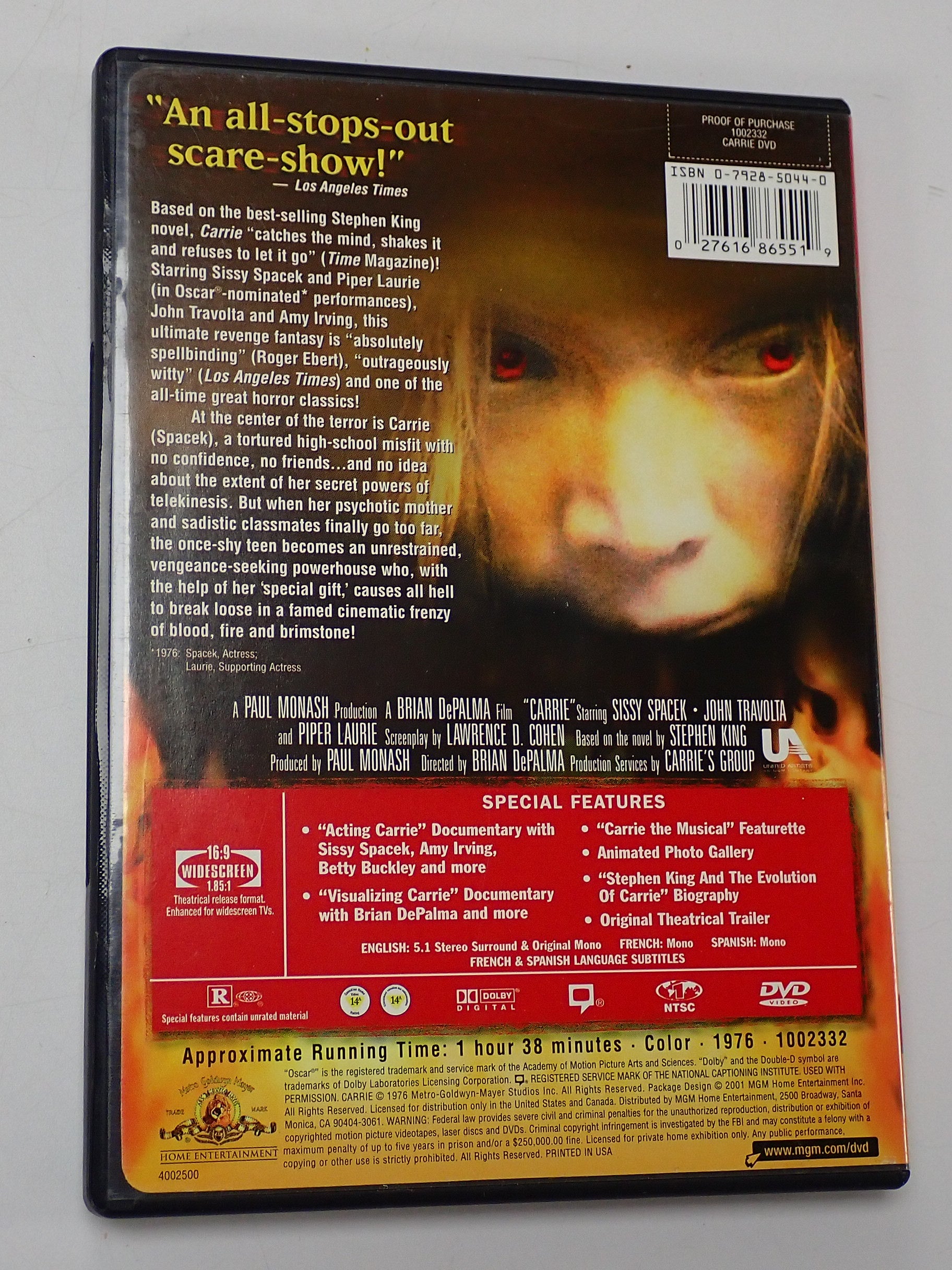 Carrie - DVD [Pre-Owned]