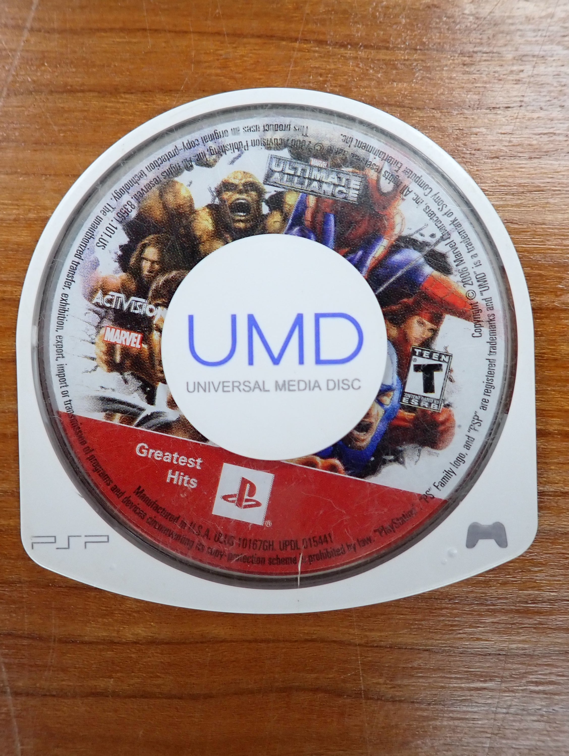 Marvel Ultimate Alliance PSP