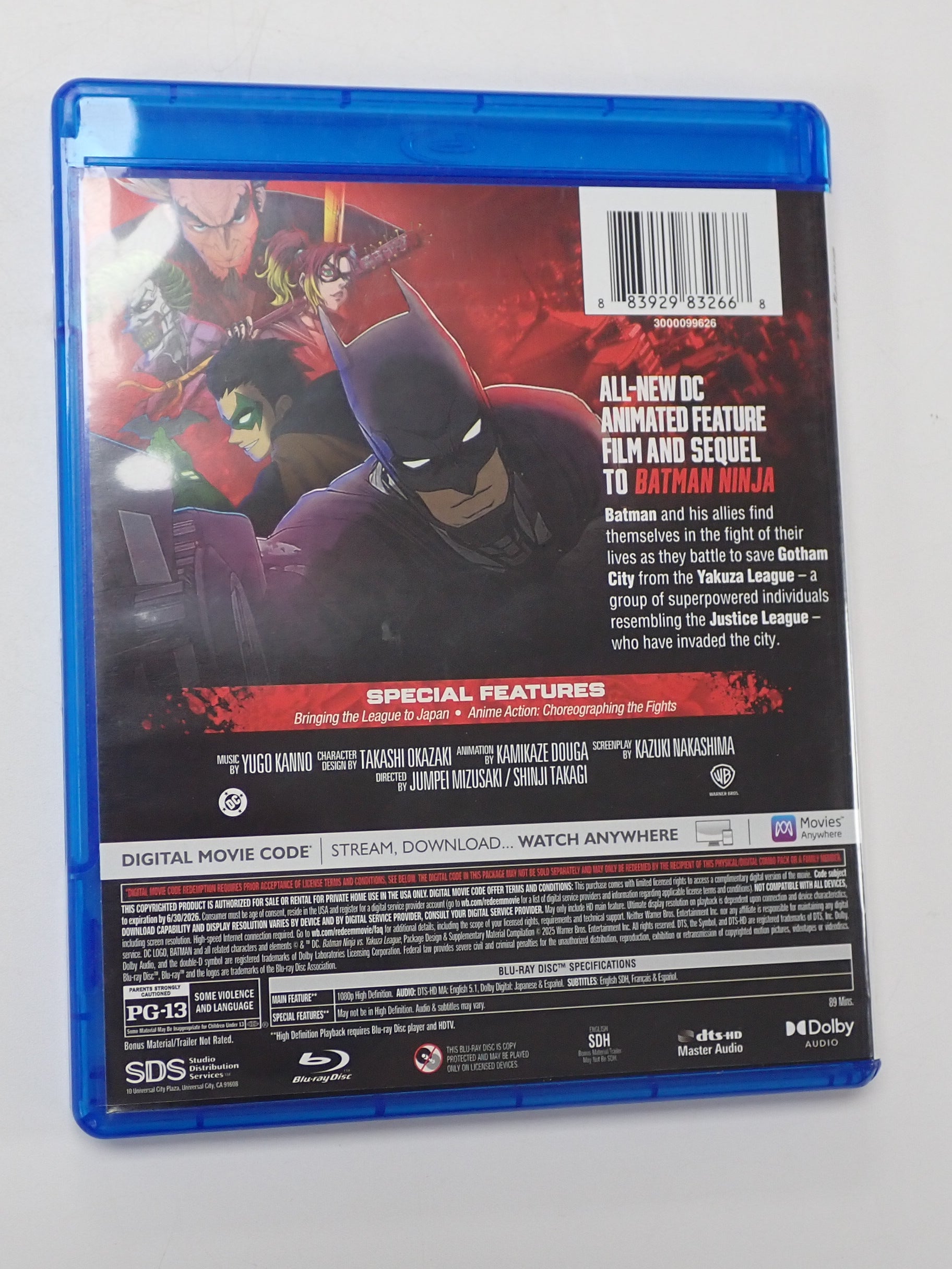 Batman Ninja Vs. Yakuza League - Blu-Ray [Pre-Owned]