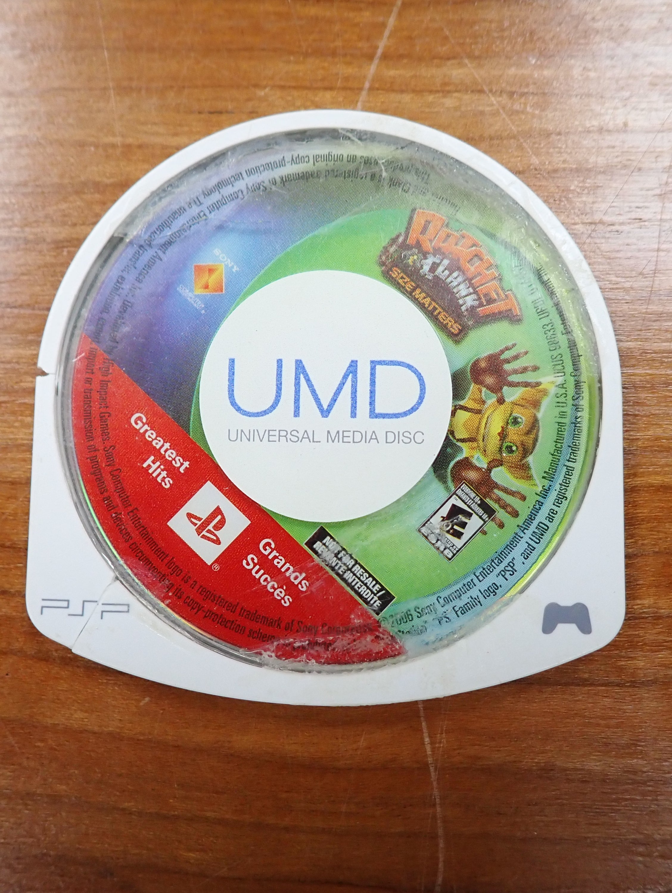 Ratchet & Clank Size Matters PSP